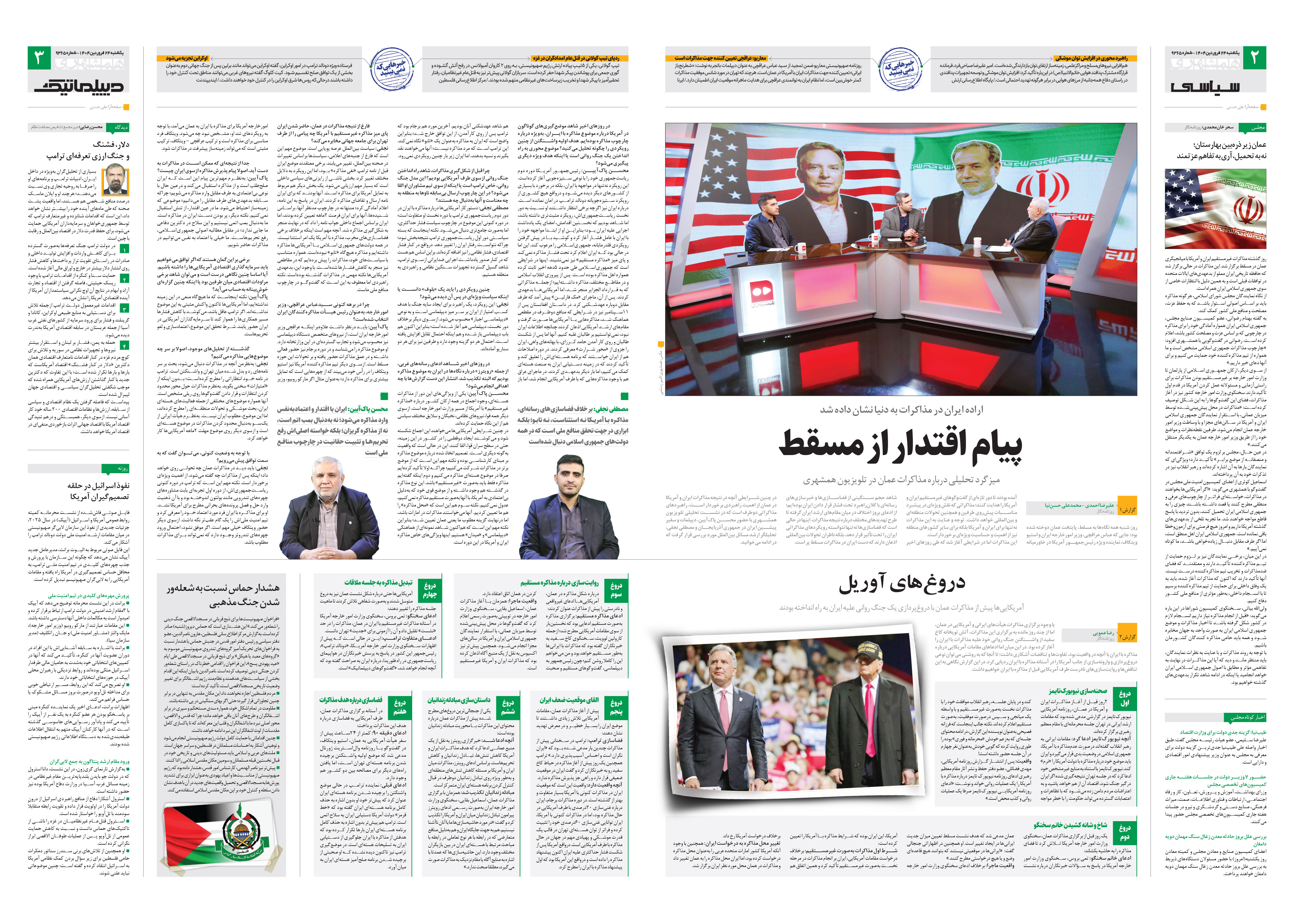 سیاسی- دیپلماتیک