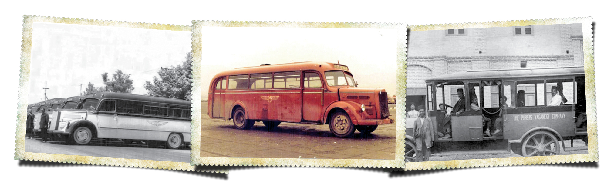 نخستین اتوبوس‌های تهران