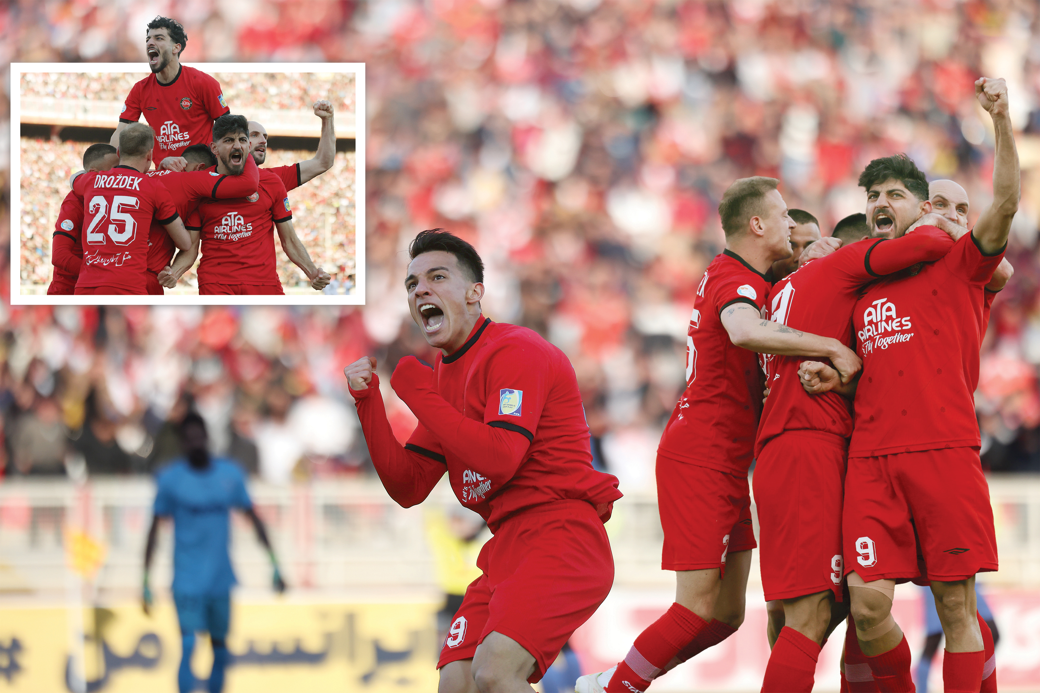 تراکتور ملوان را برد و یک‌گام دیگر به قهرمانی در این فصل نزدیک شد