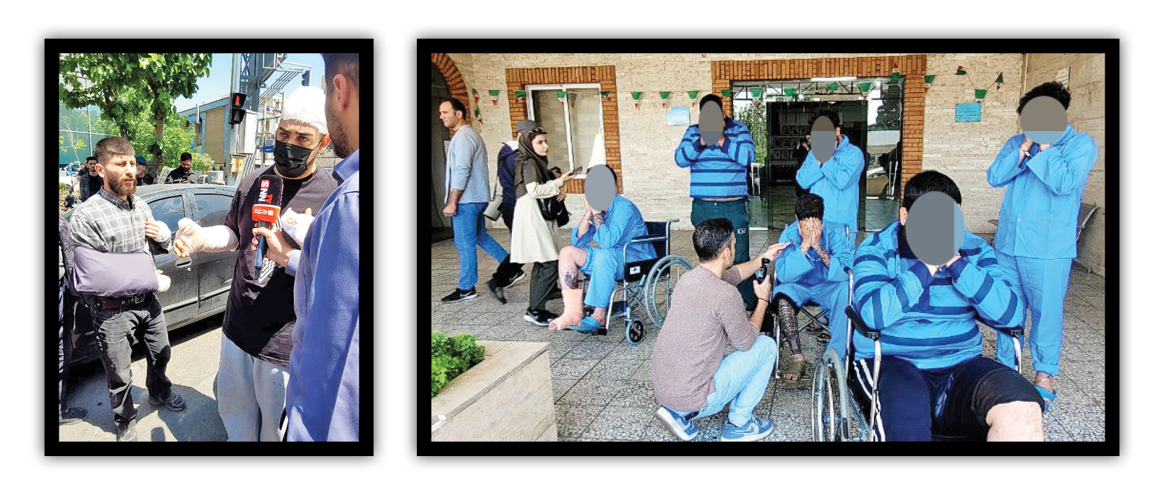 اوباشی که در خیابان شهید بهشتی خون به‌پا کرده بودند به صحنه جرم بازگشتند