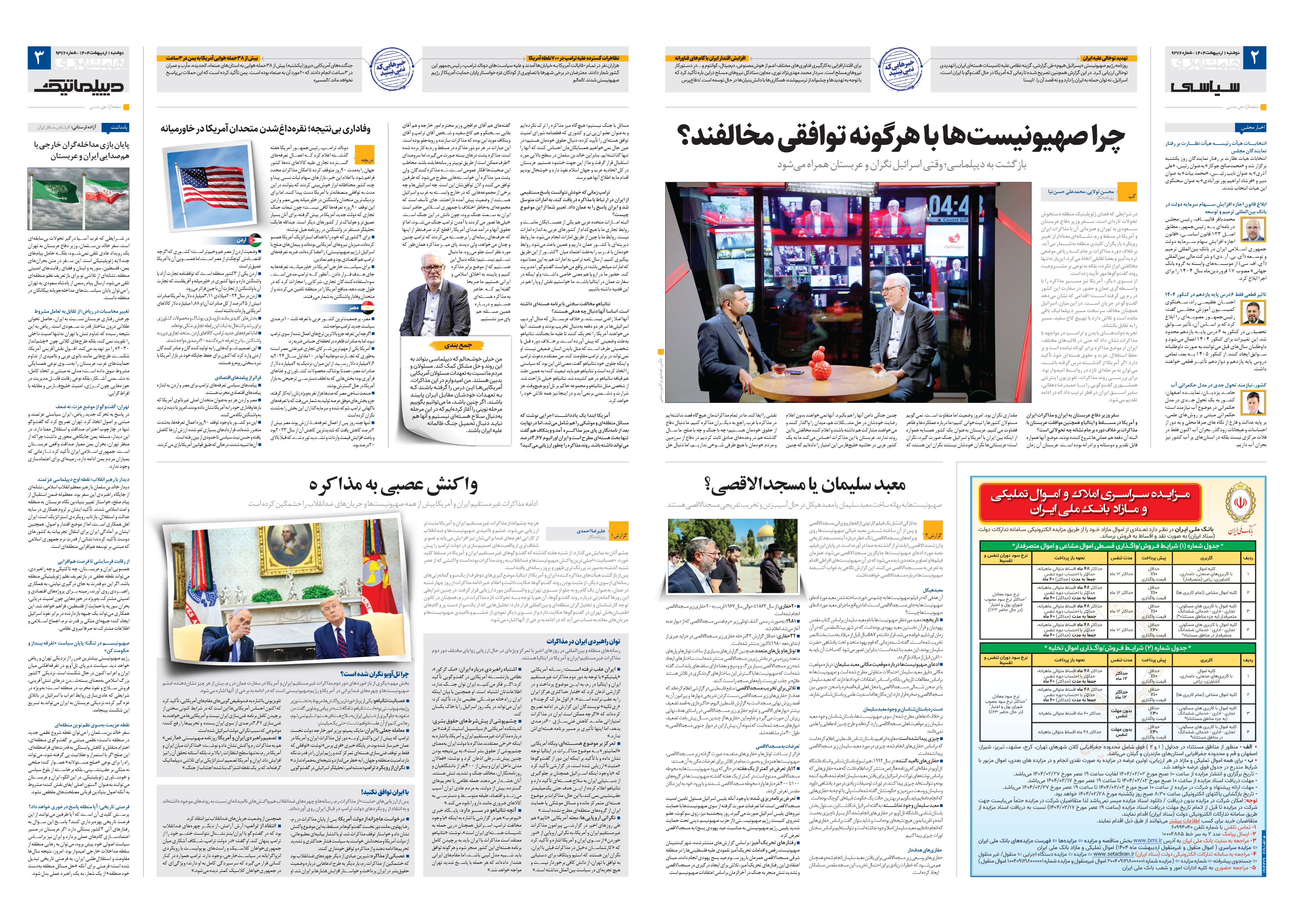 سیاسی- دیپلماتیک