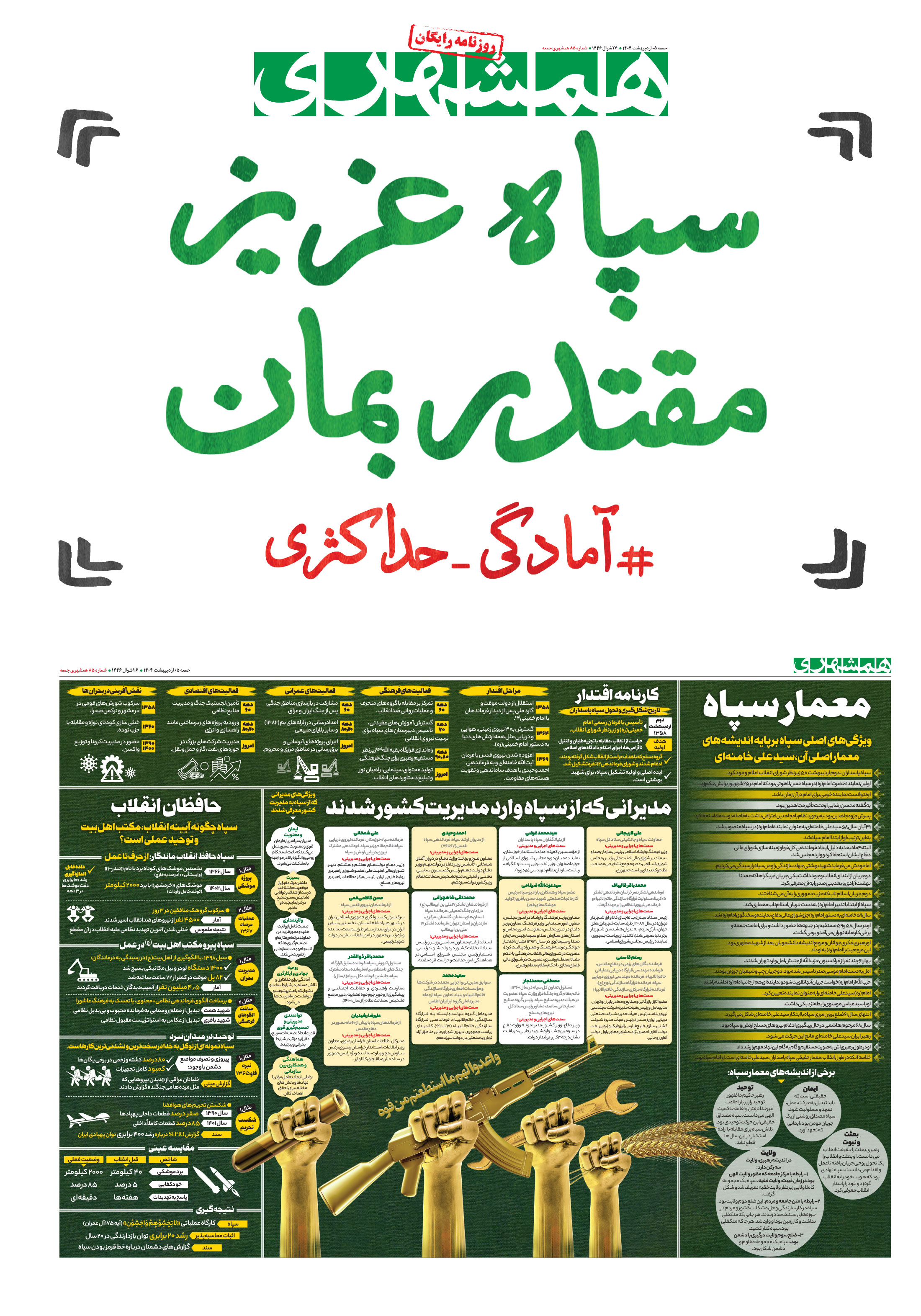 جمعه 5 اردیبهشت 1404