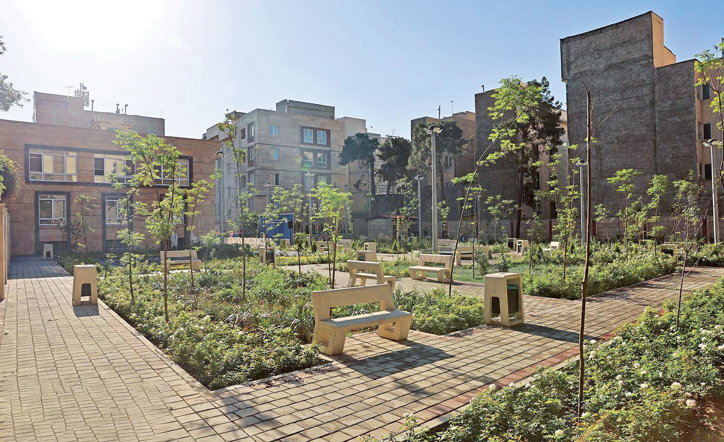 مخروبه‌ای که‌ ‌تفریحگاه شد