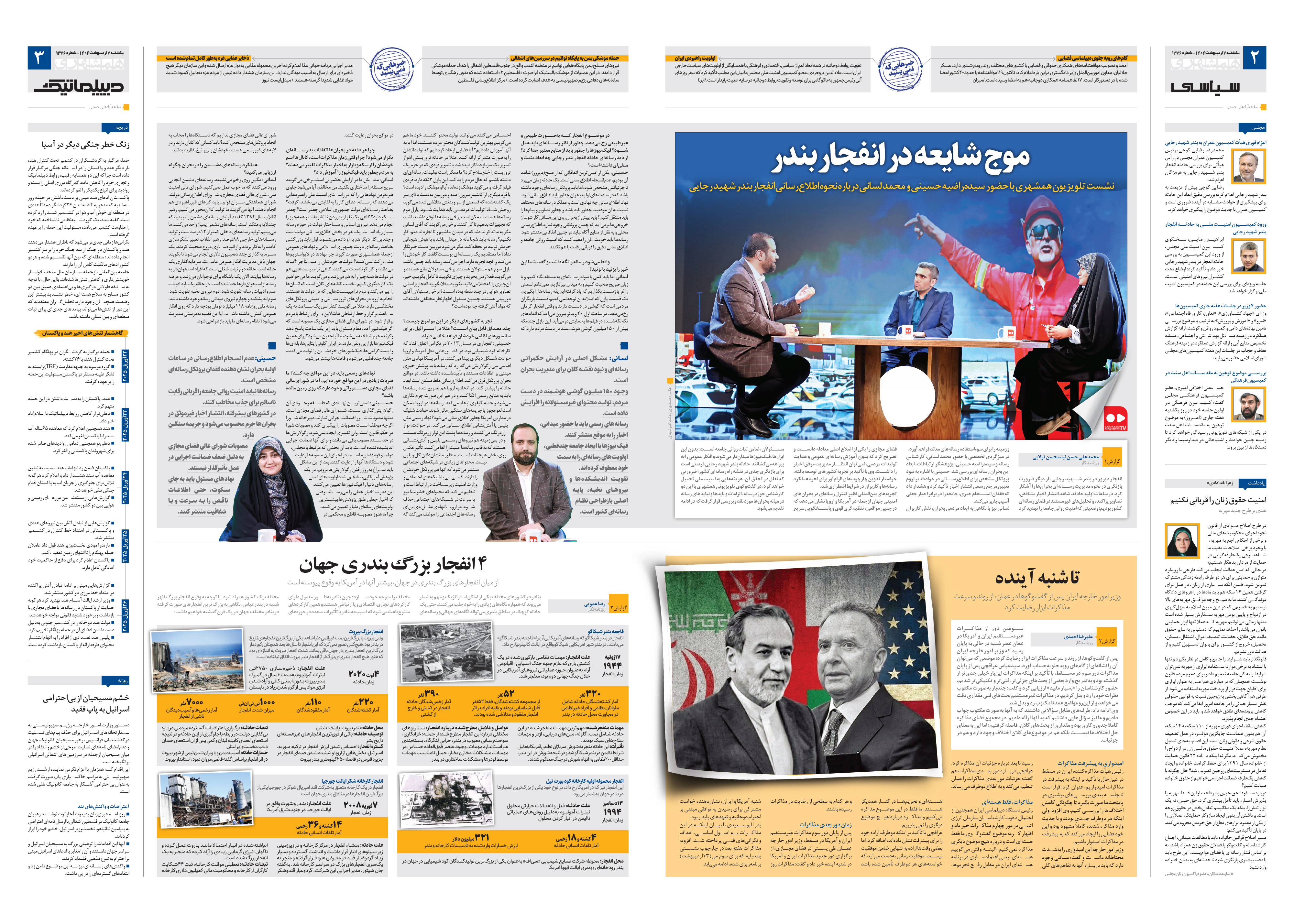 سیاسی- دیپلماتیک