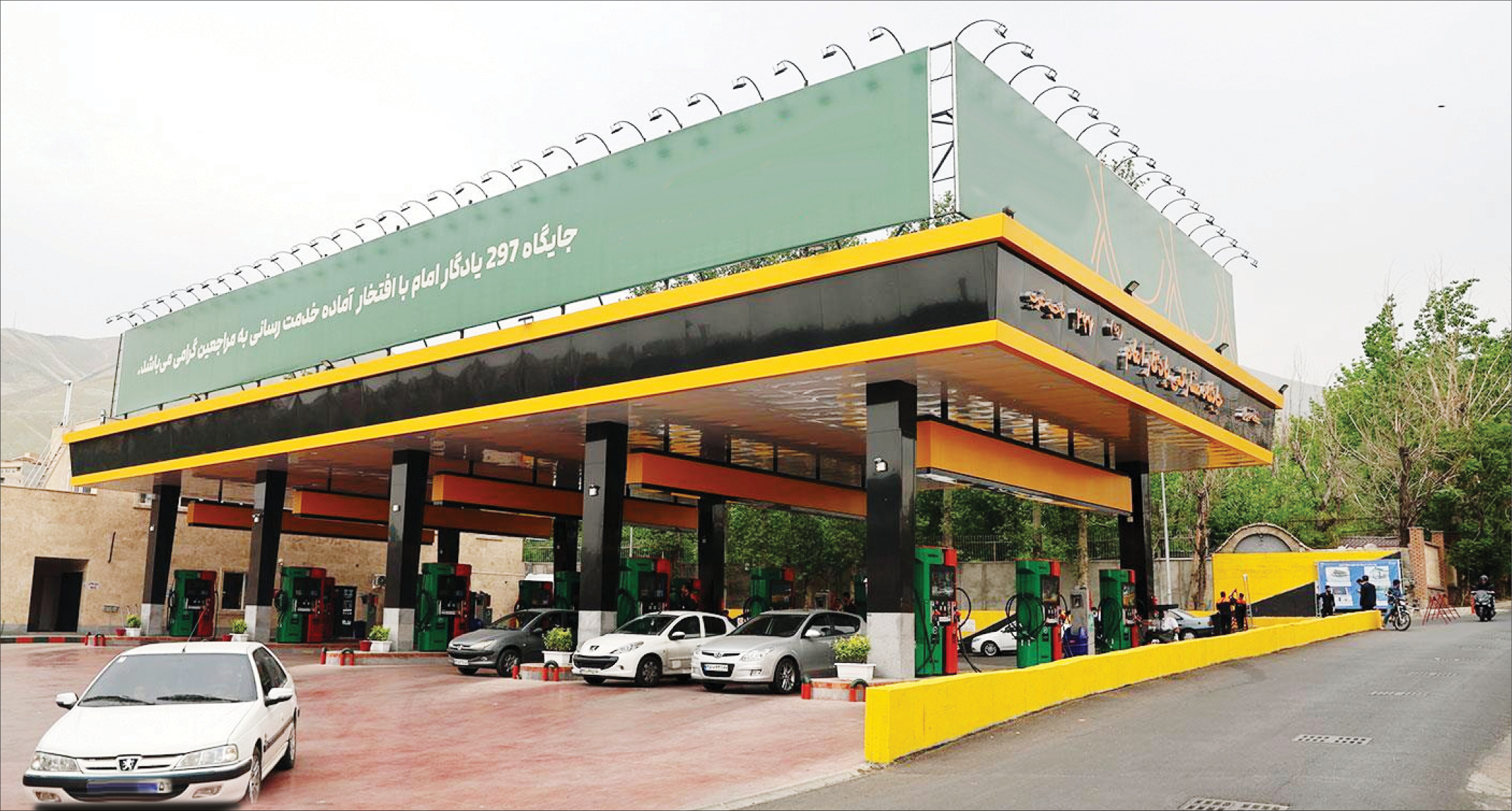 افتتاح پمپ بنزین 70میلیاردی در غرب تهران