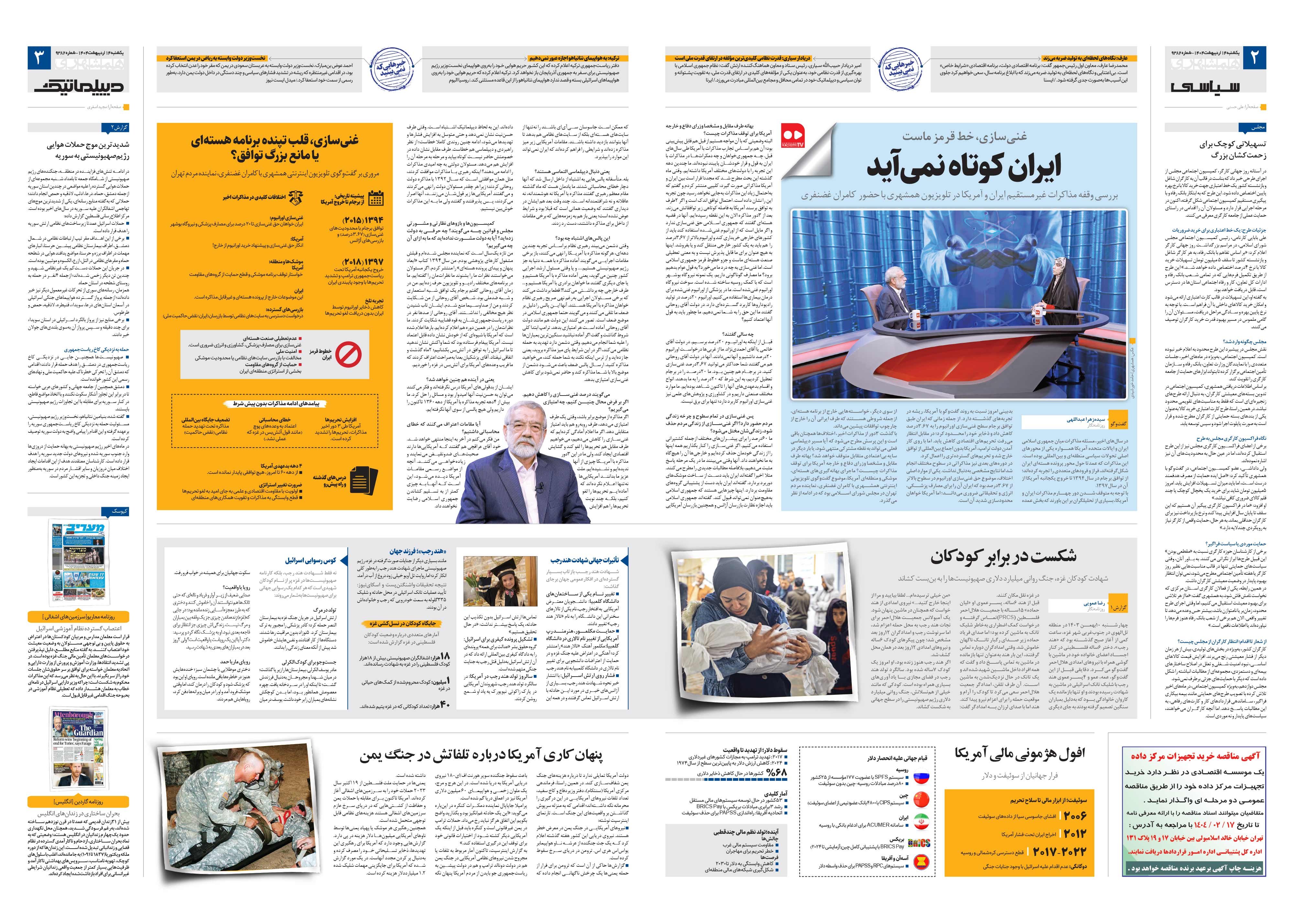 سیاسی- دیپلماتیک