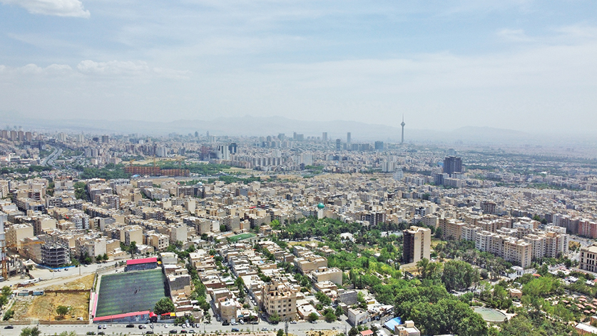 شهر از بالا