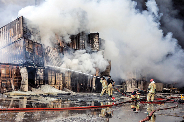 افزایش آمار قربانیان حادثه بندر