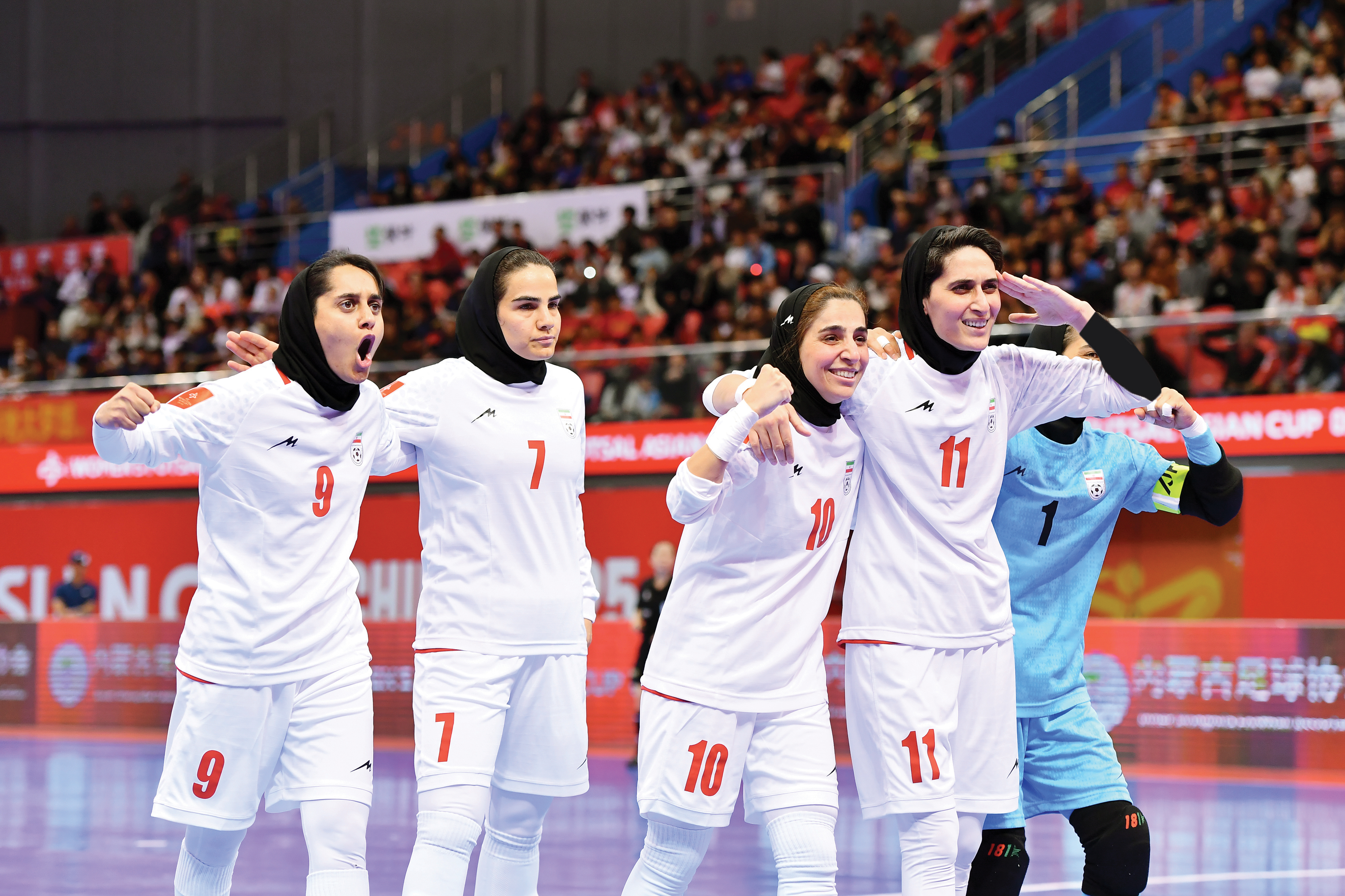 دختران ایران مهمان جام‌جهانی