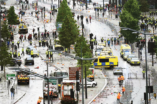 حمام خون در جشن قهرمانی