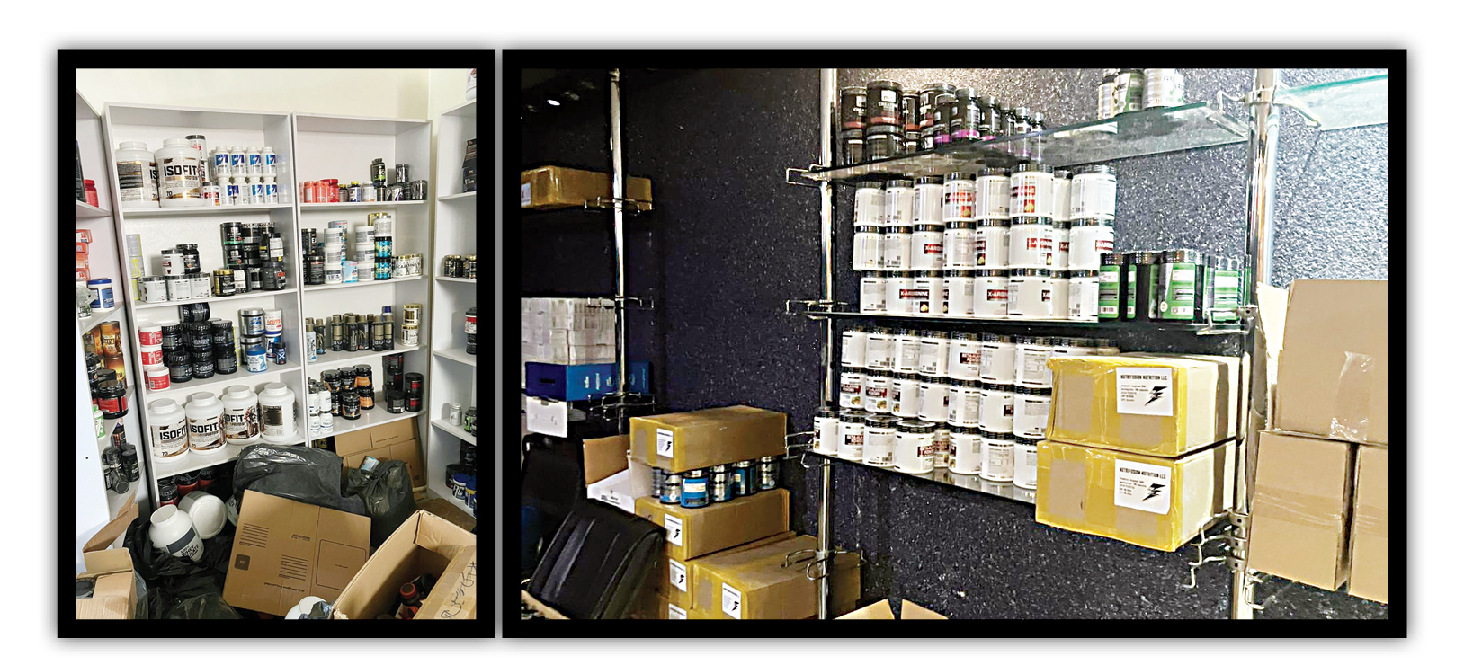 متهمان با راه‌اندازی کارگاهی در غرب تهران مکمل‌های تقلبی تولید می‌کردند