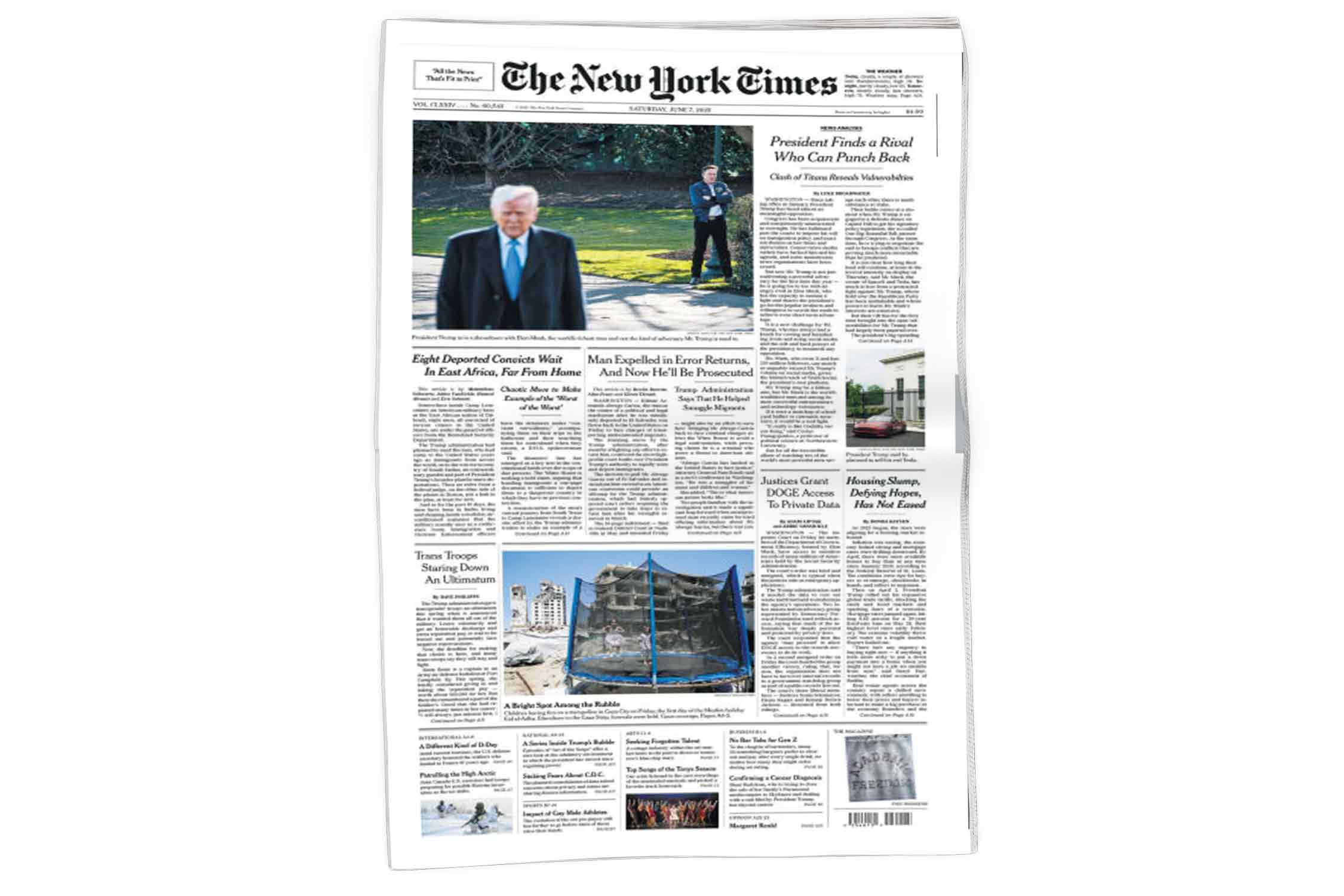 روزنامه نیویورک تایمز آمریکا