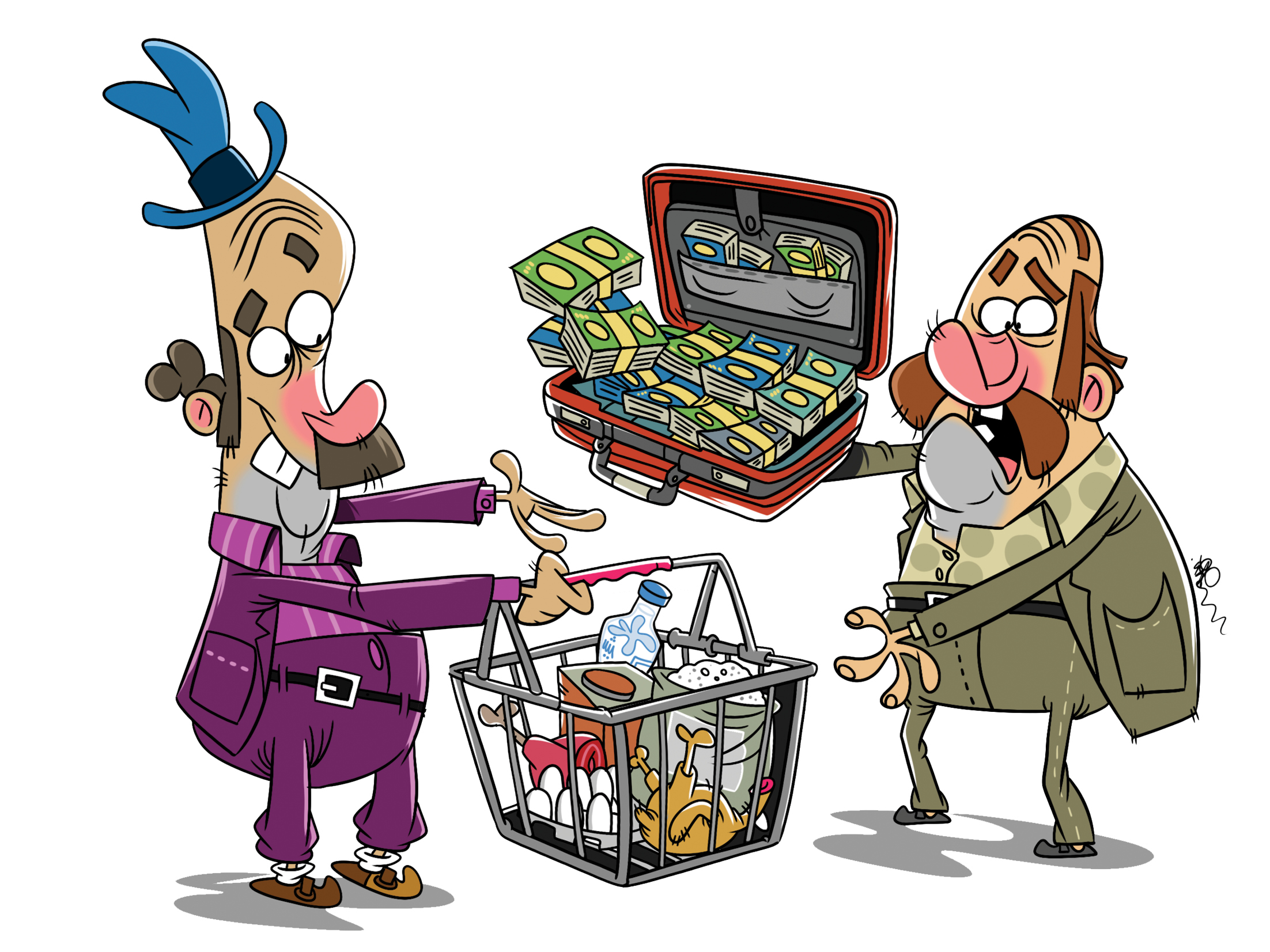 سایه مالیات بر کالاهای اساسی