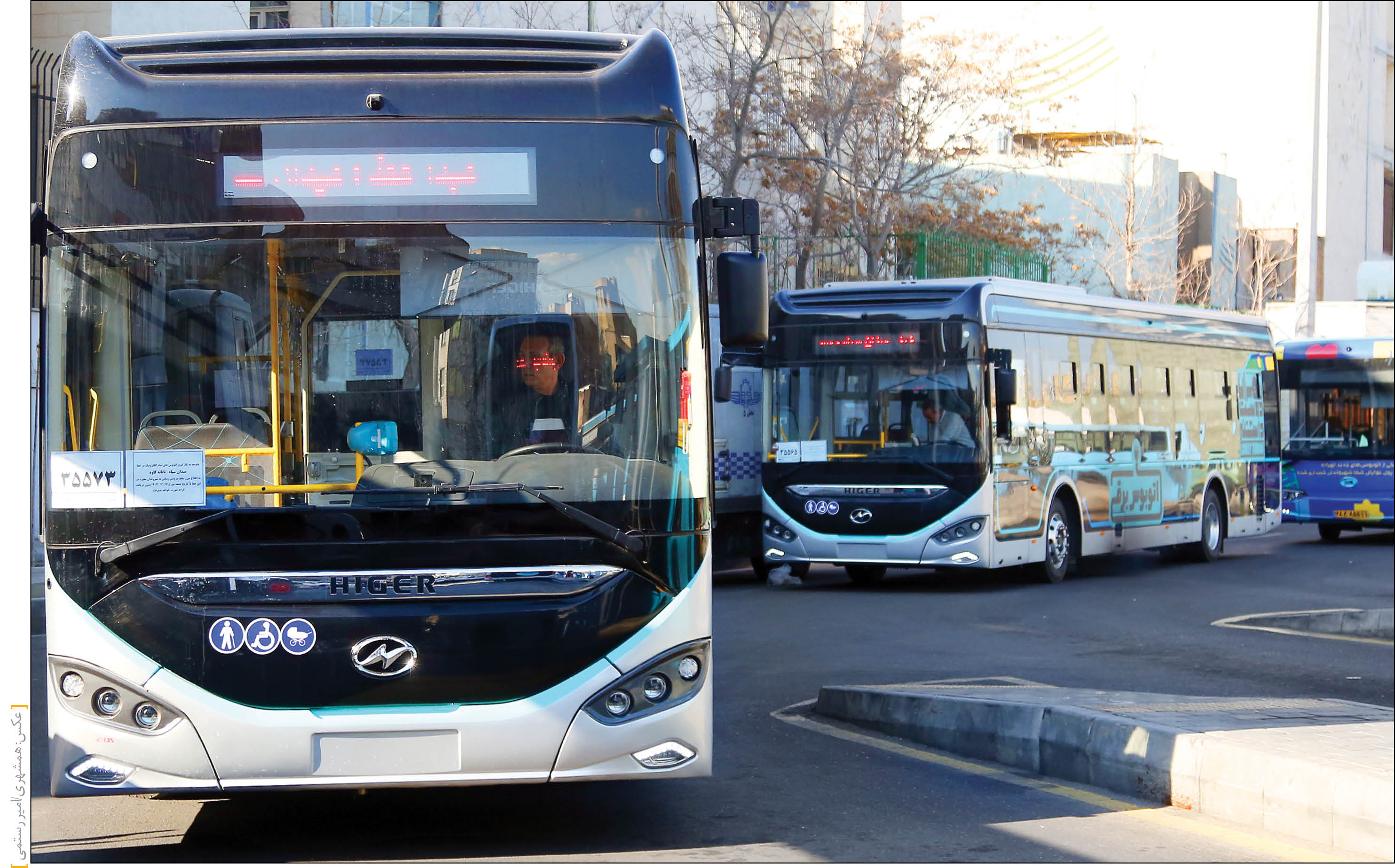 100 اتوبوس جدید در راه پایتخت