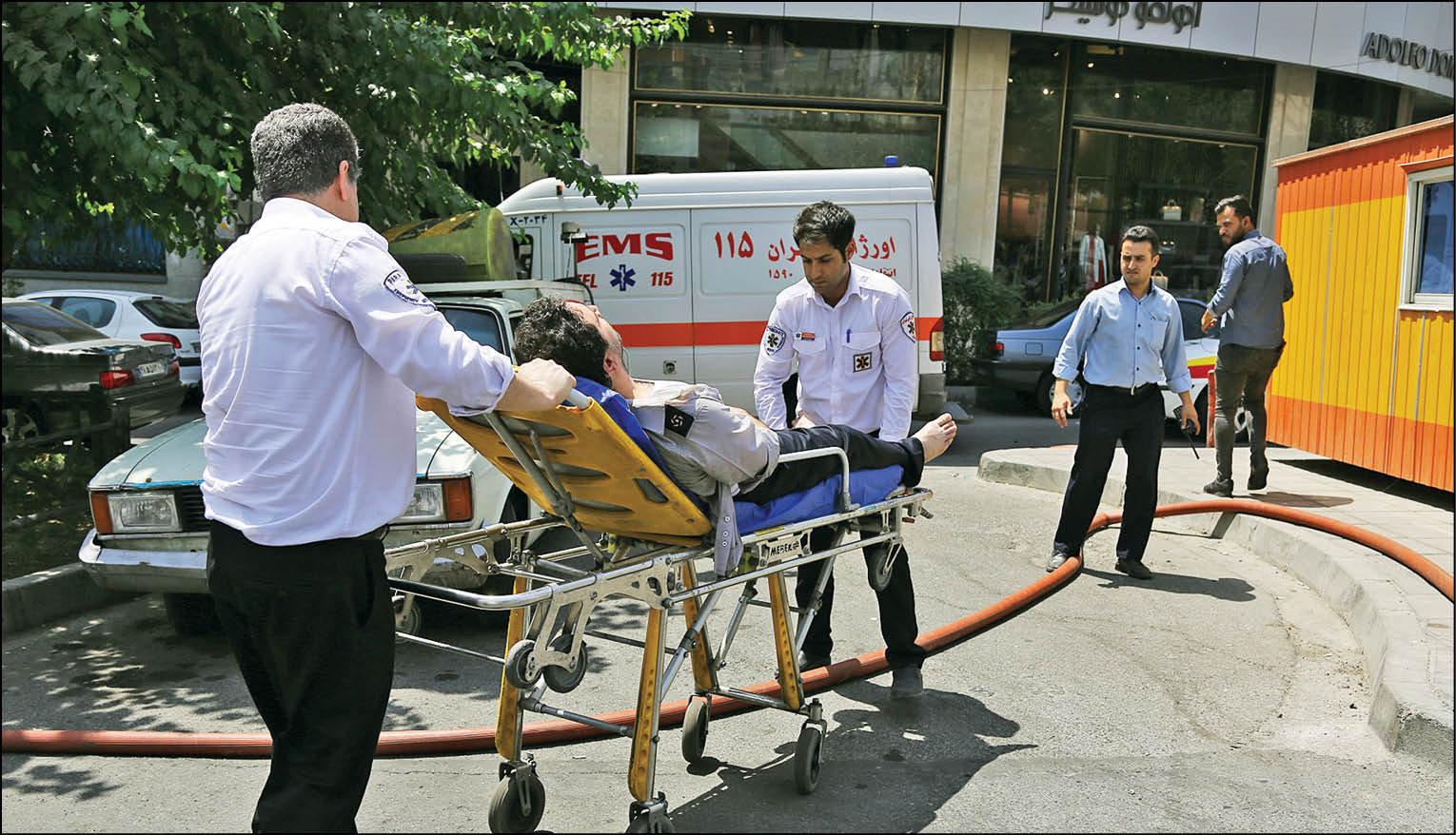 مجروحان رایگان درمان می‌شوند