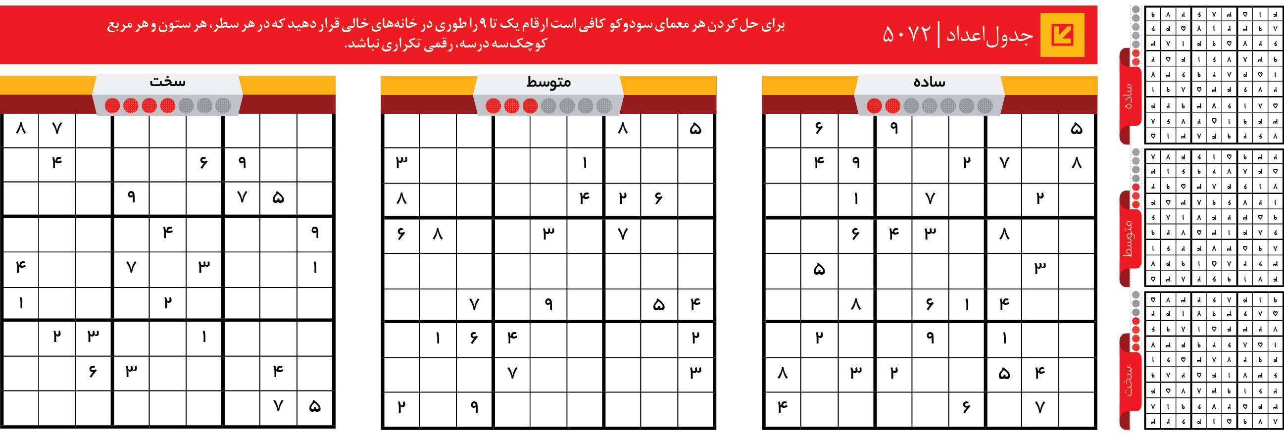 جدول‌اعداد | 5072