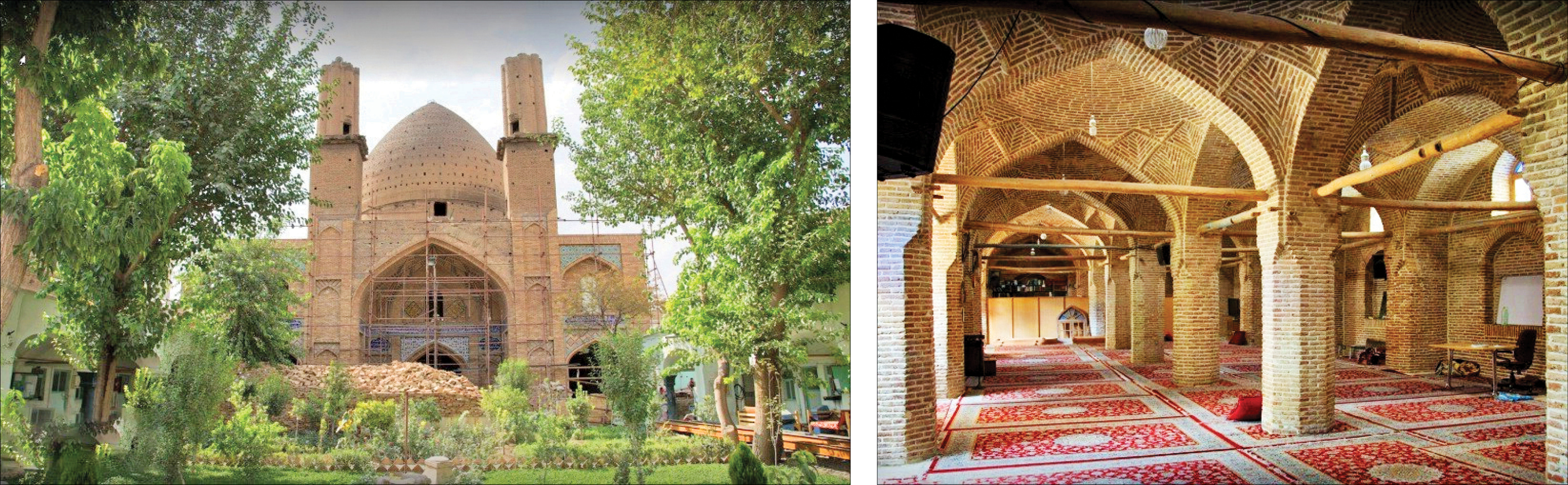 بسیاری از بناهای تاریخی تهران در محله مولوی قرار دارند