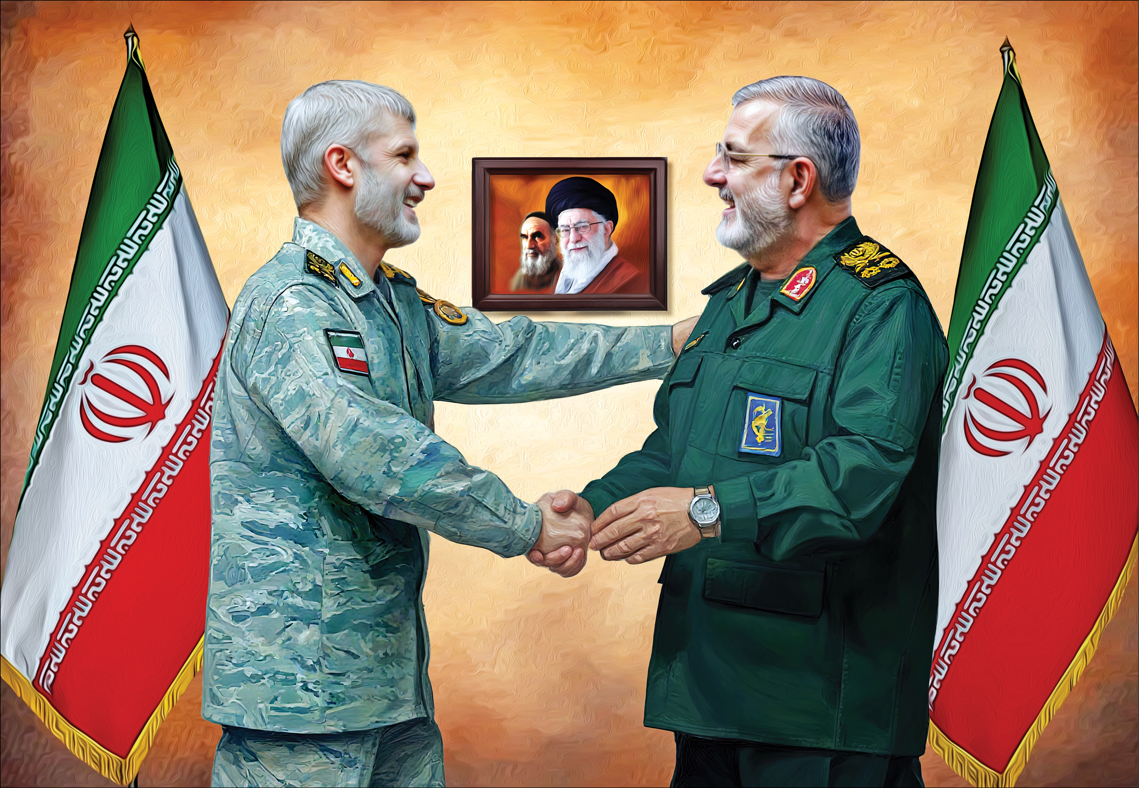 سپاه و ارتش؛ دست در دست هم در برابر دشمن