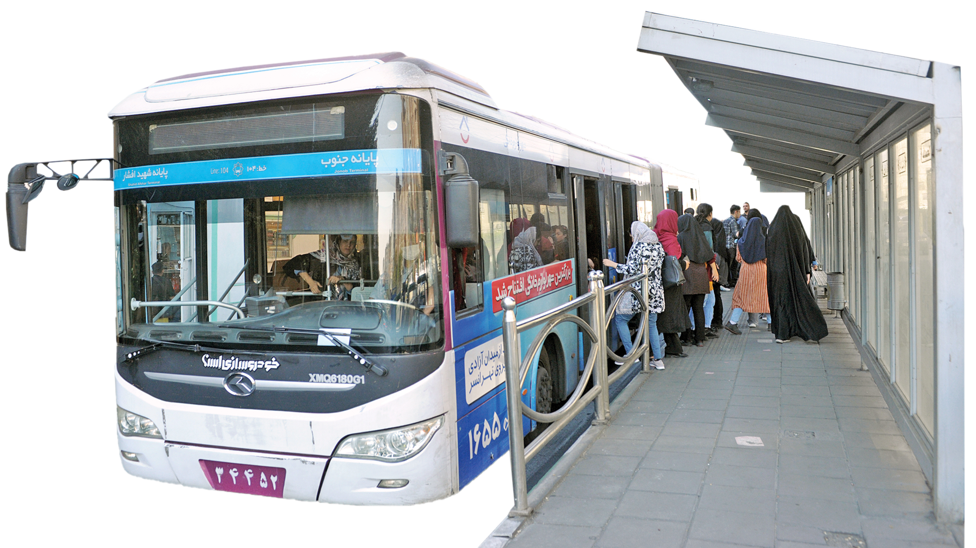 400اتوبوس تندروی تازه نفس می‌آید