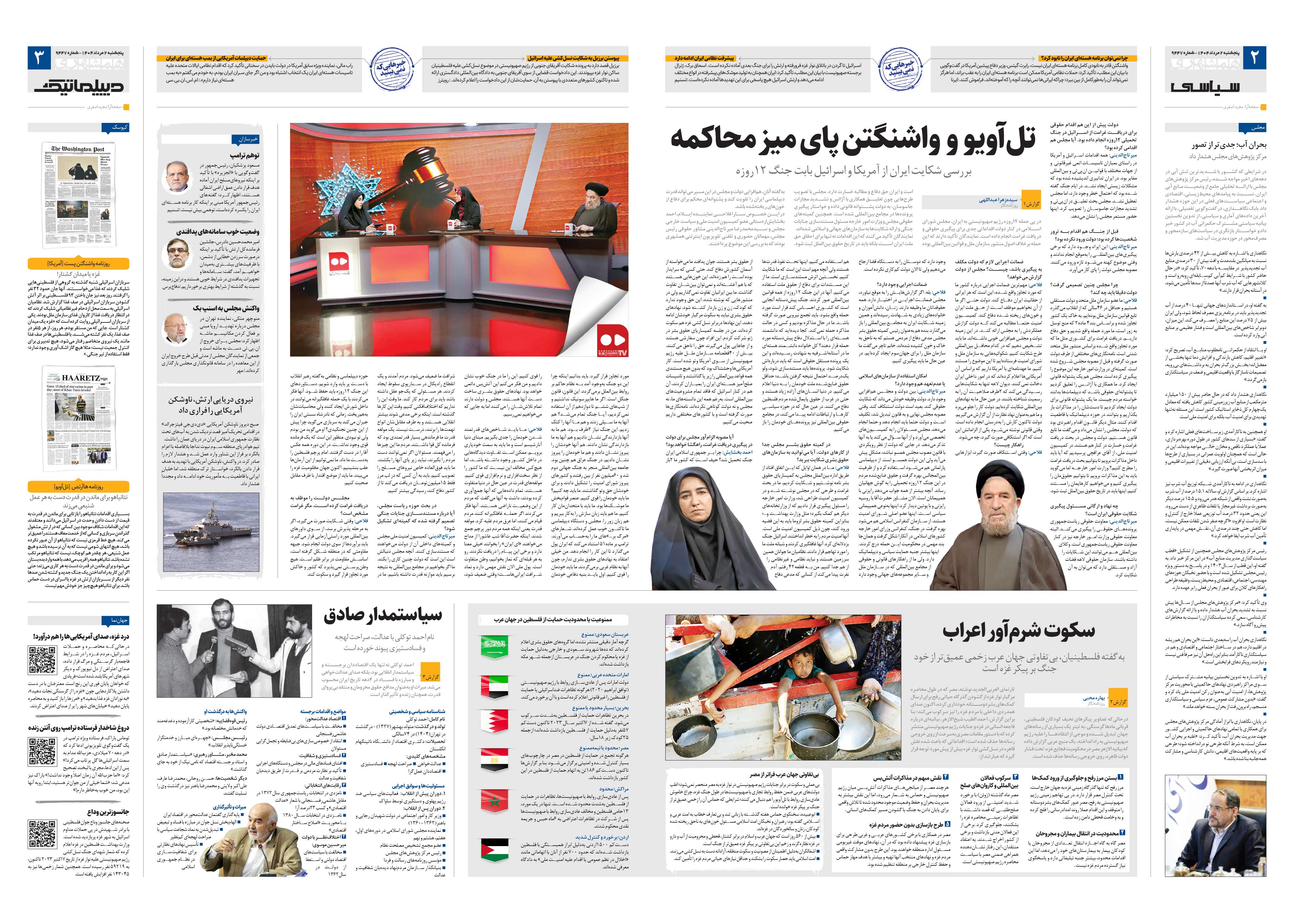 سیاسی- دیپلماتیک