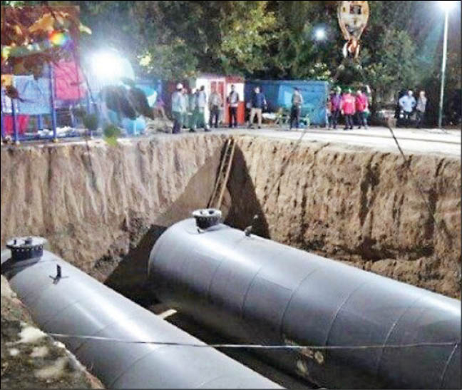 7مخزن بتنی بزرگ در بوستان‌های تهران