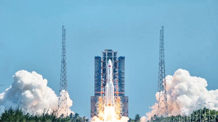 آزمایش مهم فضایی چین