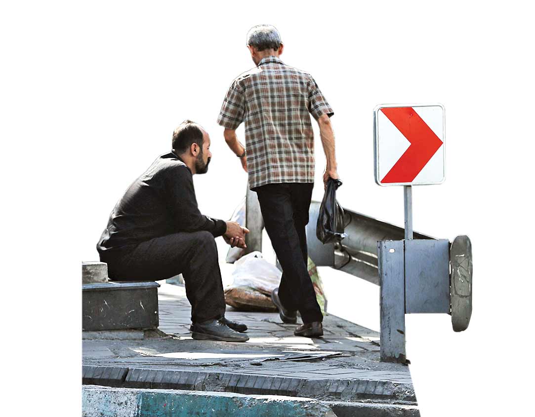 با بازگشت کارگران افغان به کشورشان اتفاق افتاد