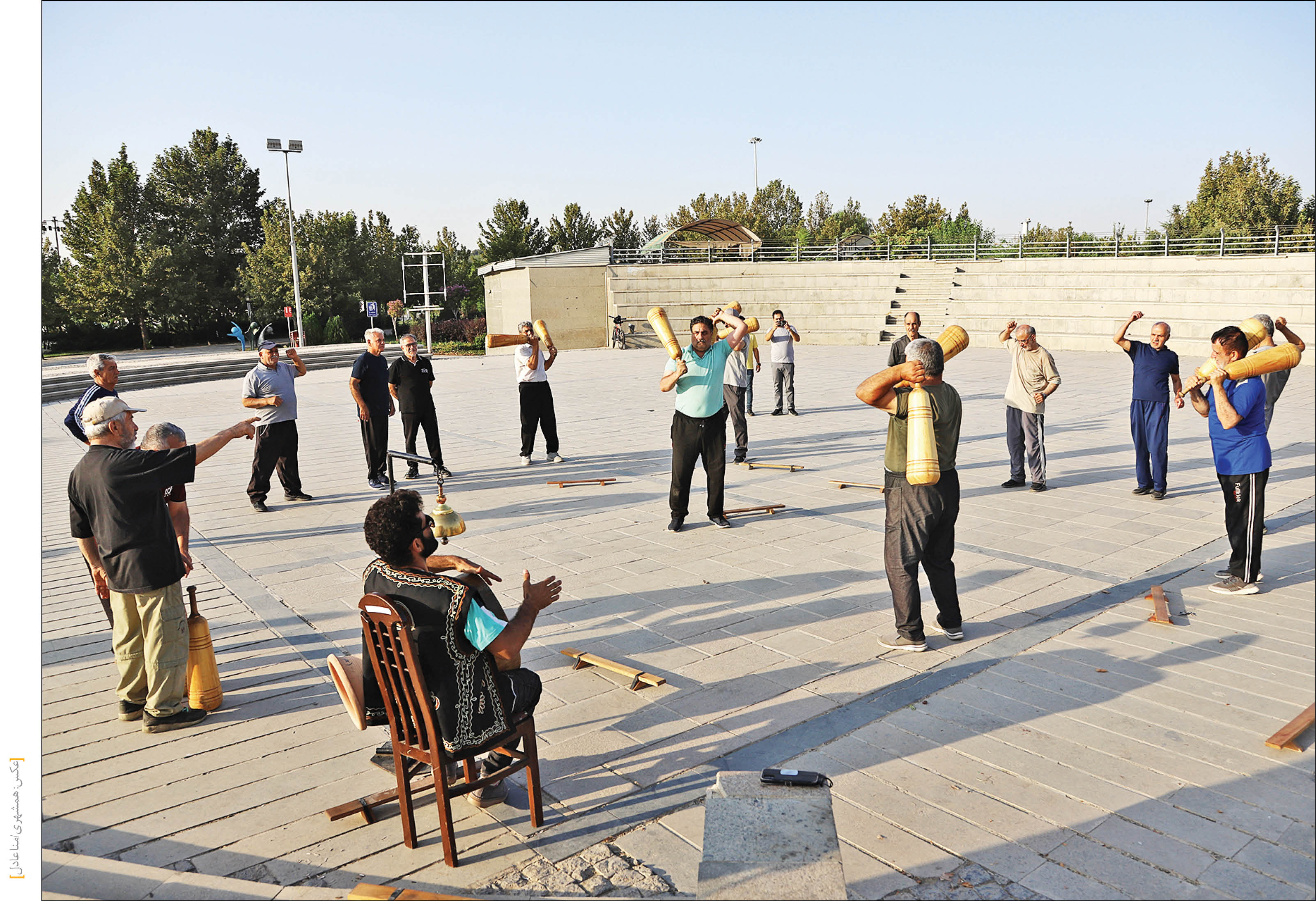 بازگشت پهلوانان به بوستان‌های شهر