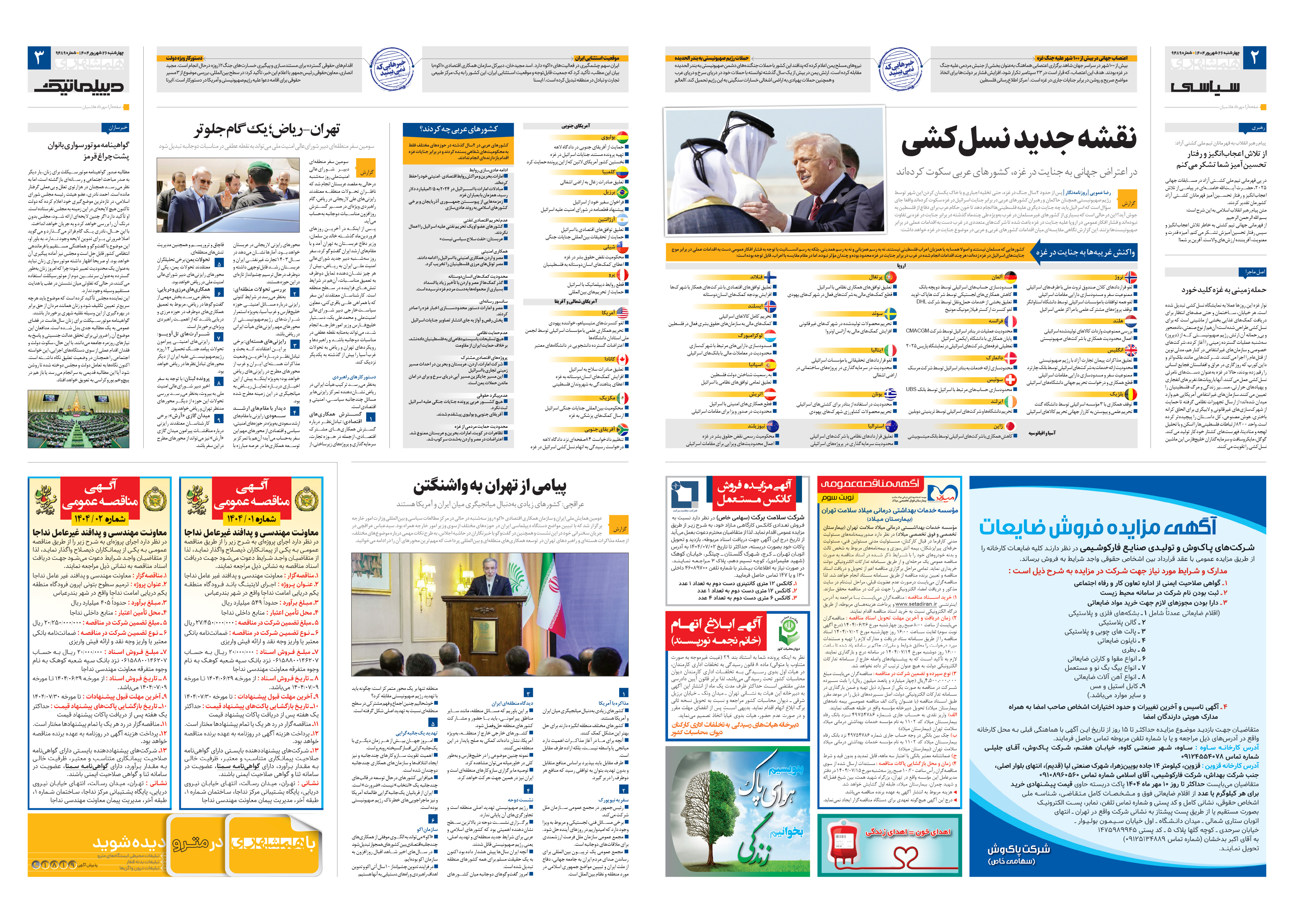 سیاسی- دیپلماتیک