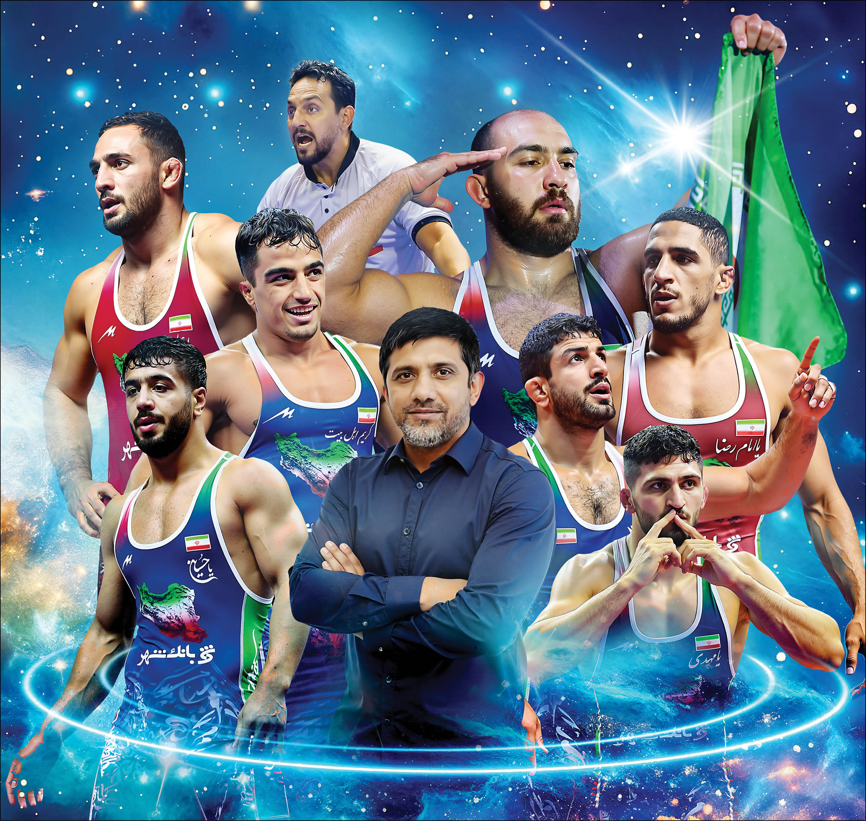 پیام رهبر انقلاب به قهرمانان تیم ملی کشتی آزاد:از تلاش اعجاب‌انگیز و رفتار تحسین‌آمیز شما تشکر می‌کنم‌