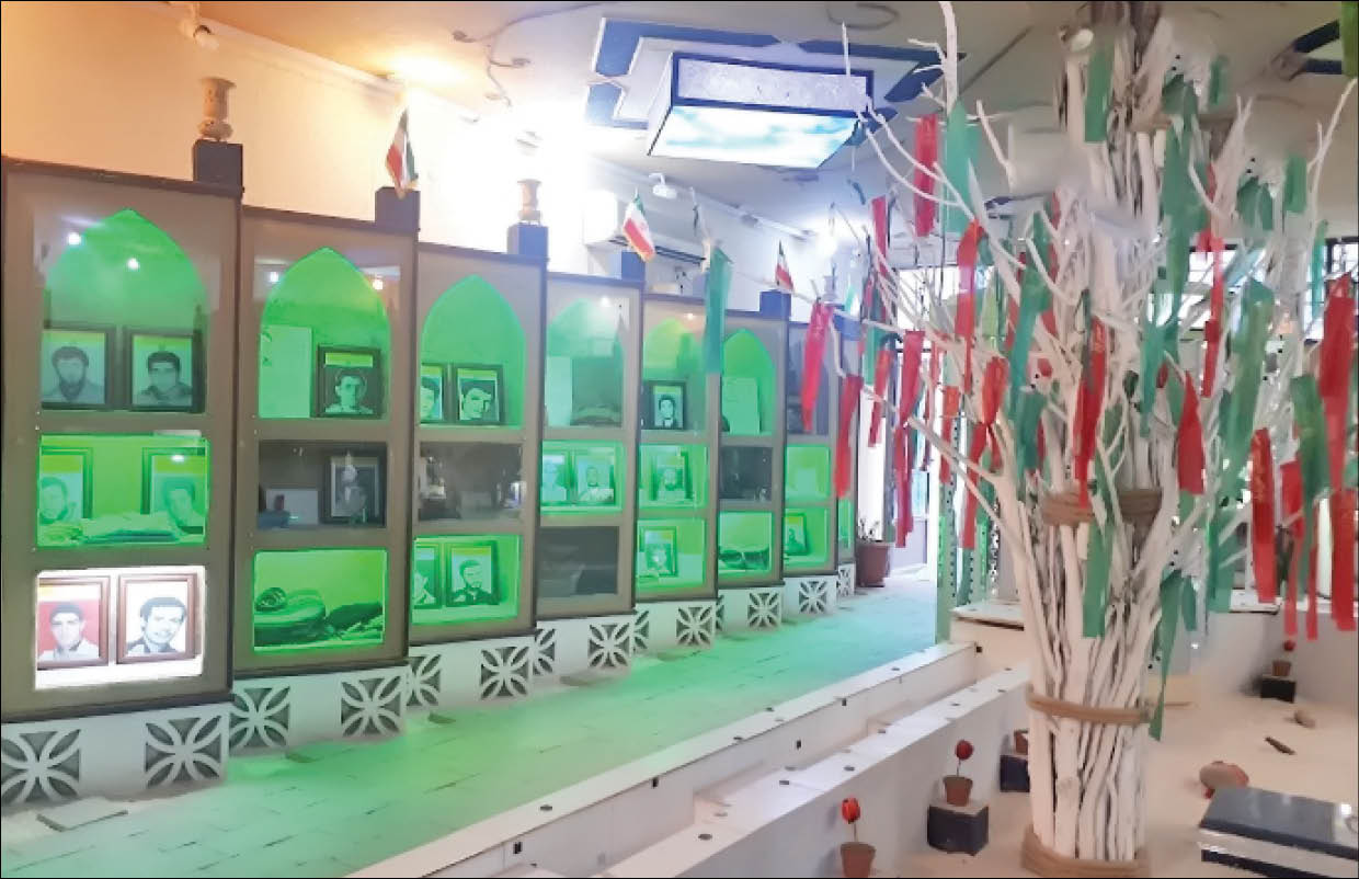 خانه‌های مزین به نام شهدا