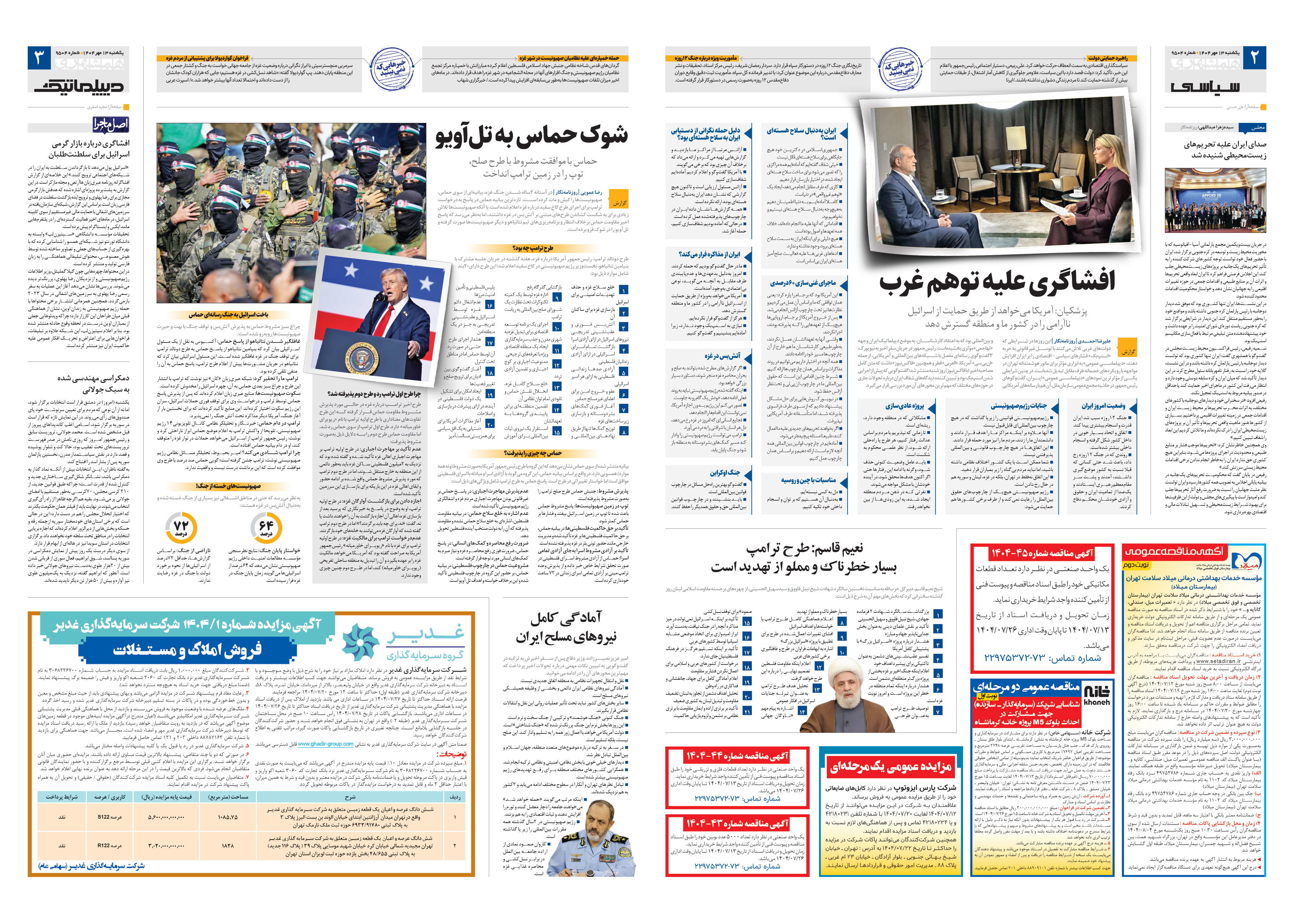 سیاسی- دیپلماتیک