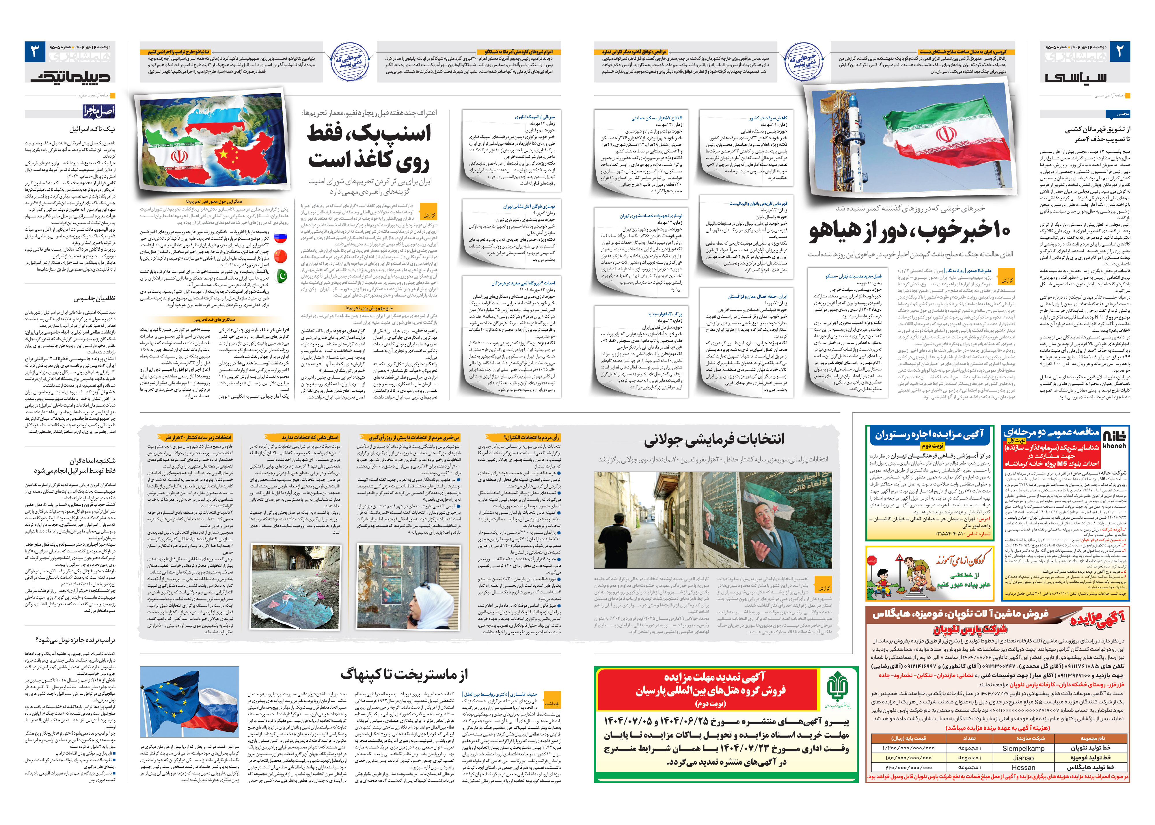 سیاسی- دیپلماتیک