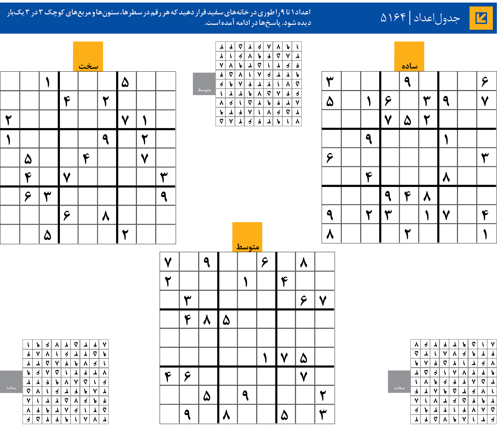 جدول‌اعداد | 5164
