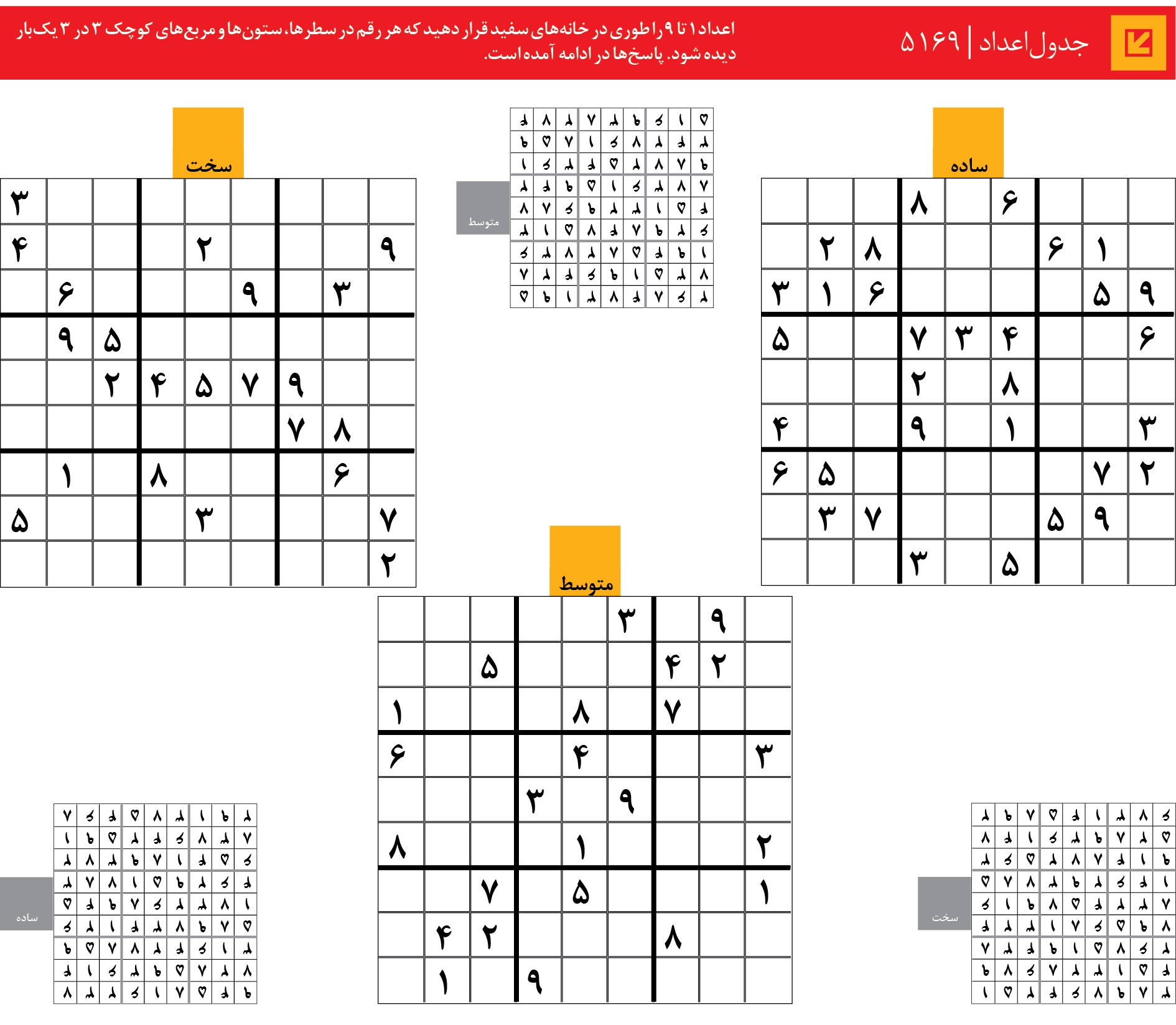 جدول‌اعداد | 5169