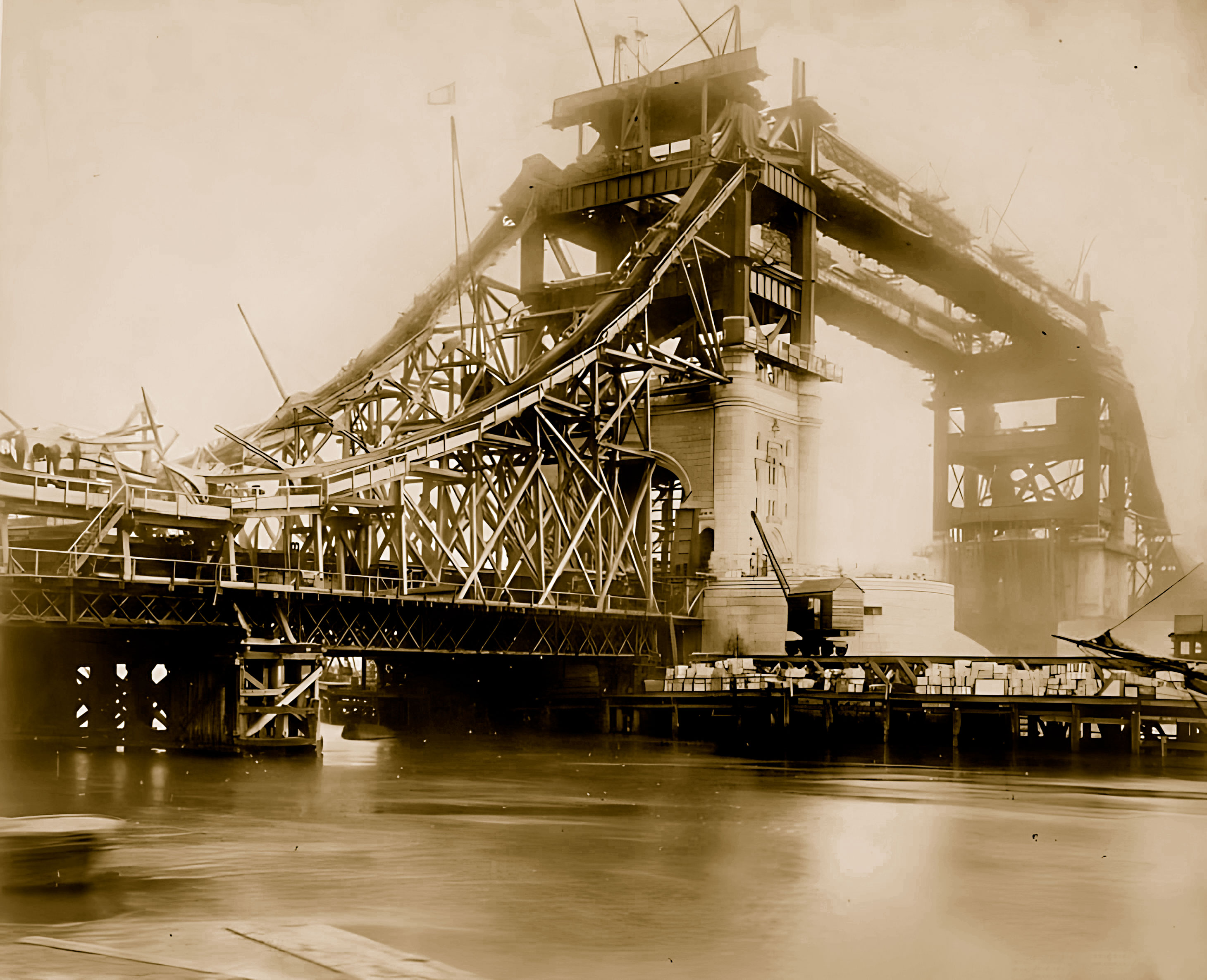 پل تاریخی که گردشگران را به لندن کشاند