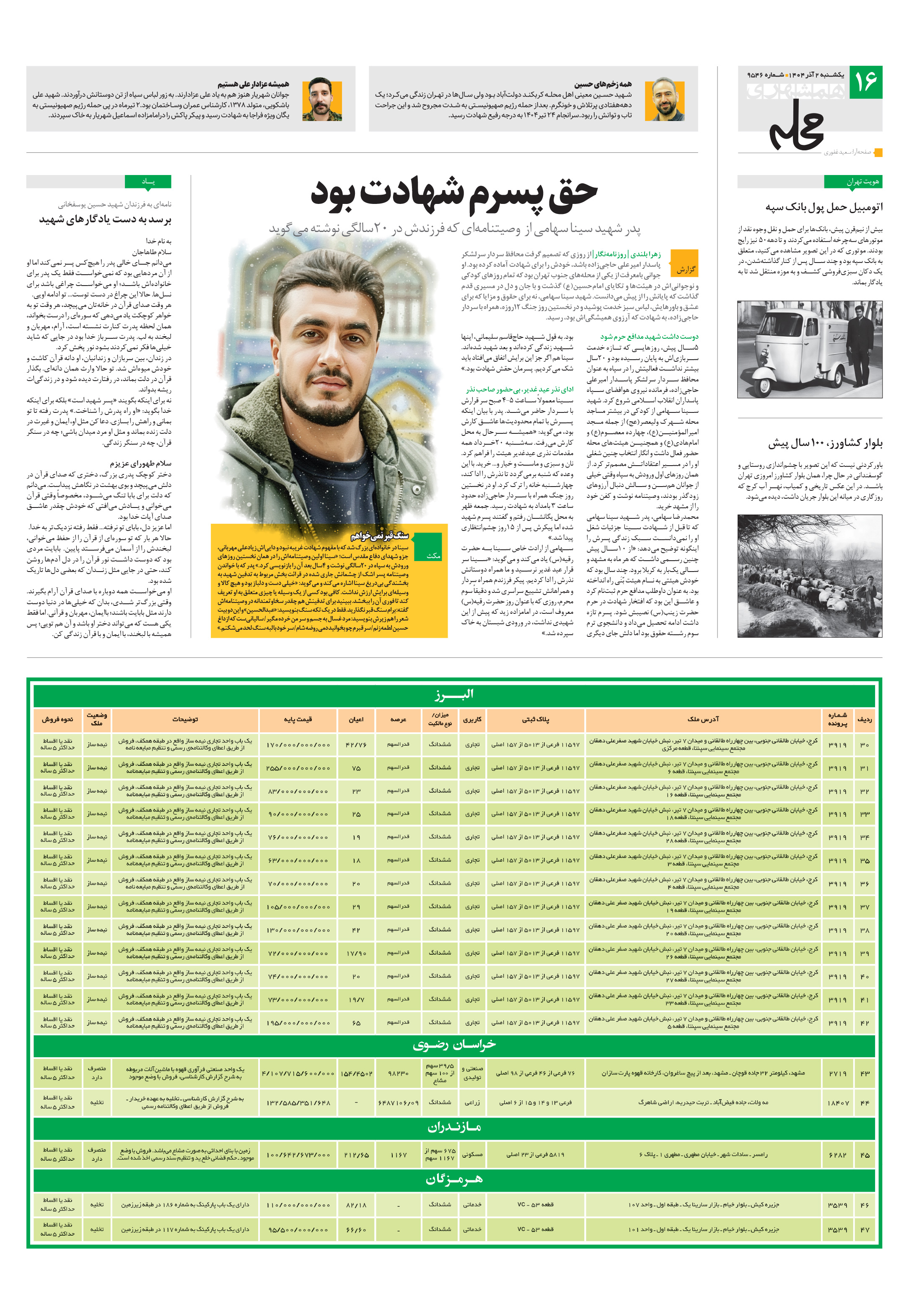 همشهری محله