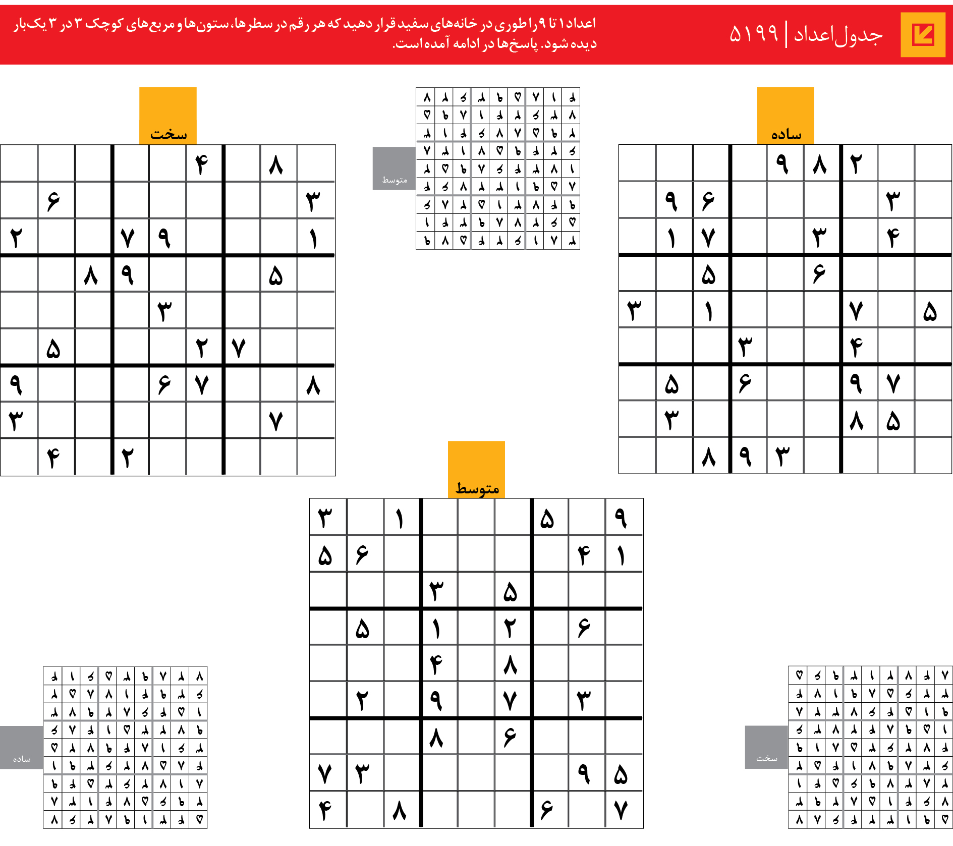 جدول‌اعداد | 5199