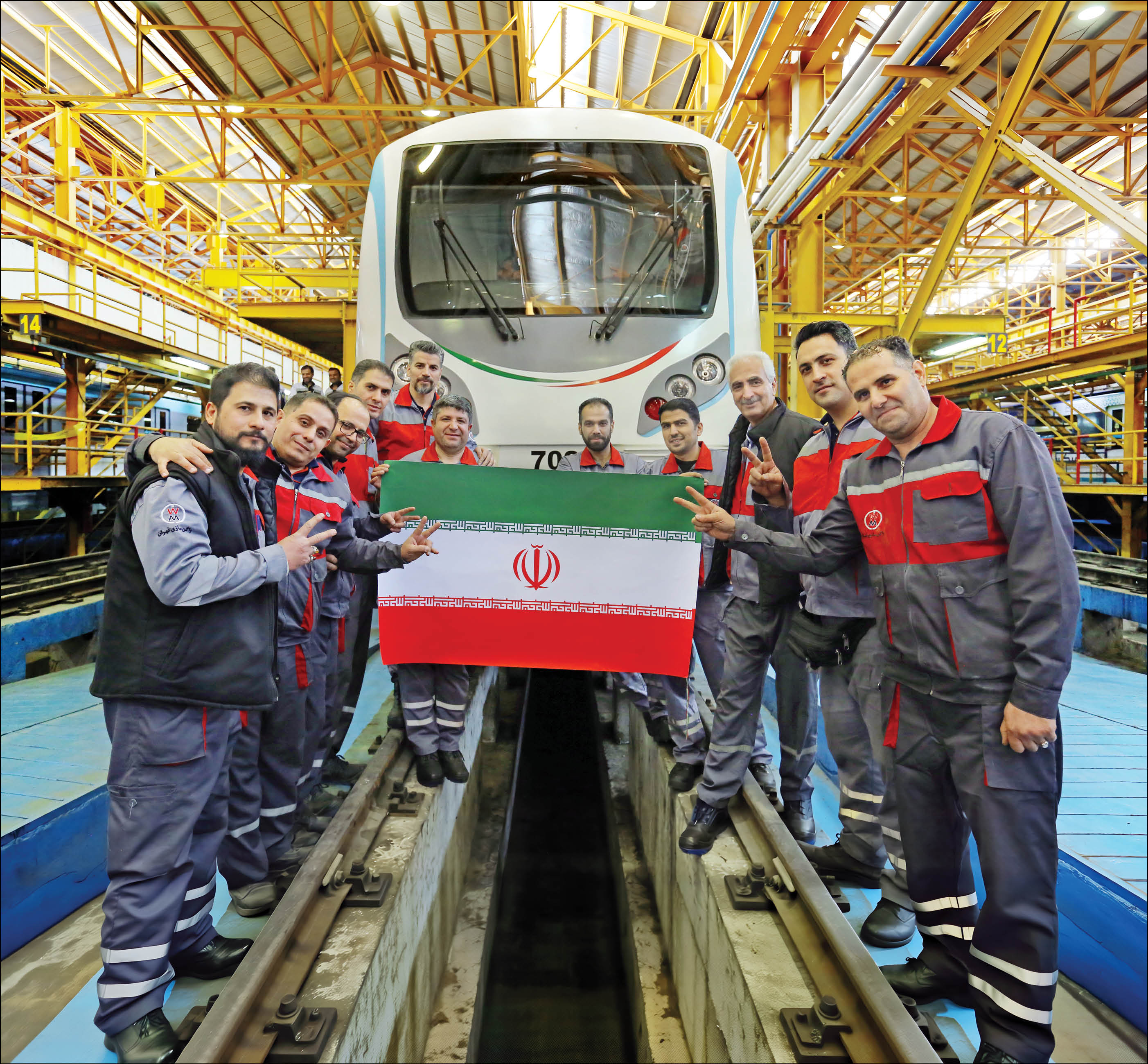 ورود 2قطار ملی به متروی تهران