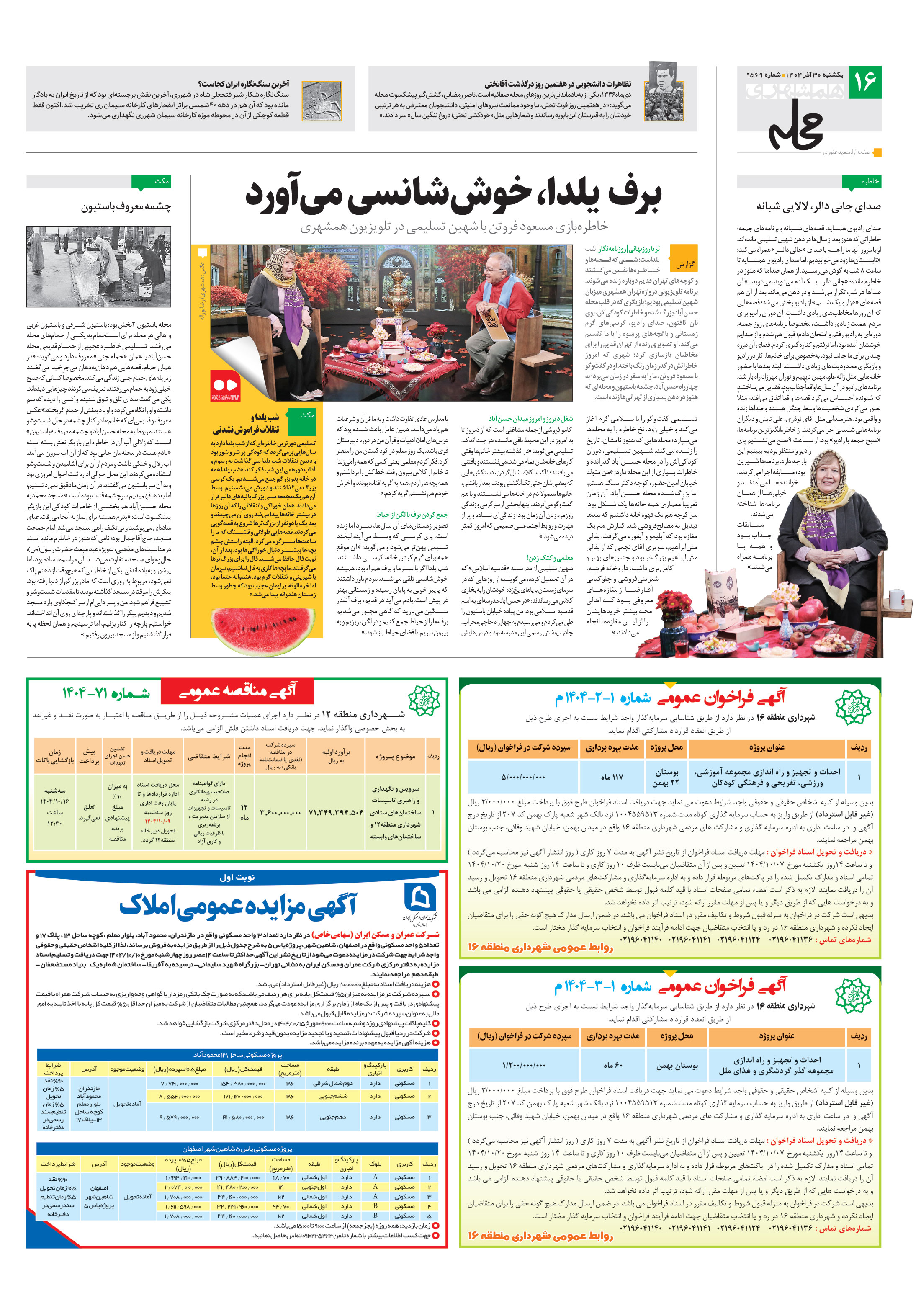 همشهری محله