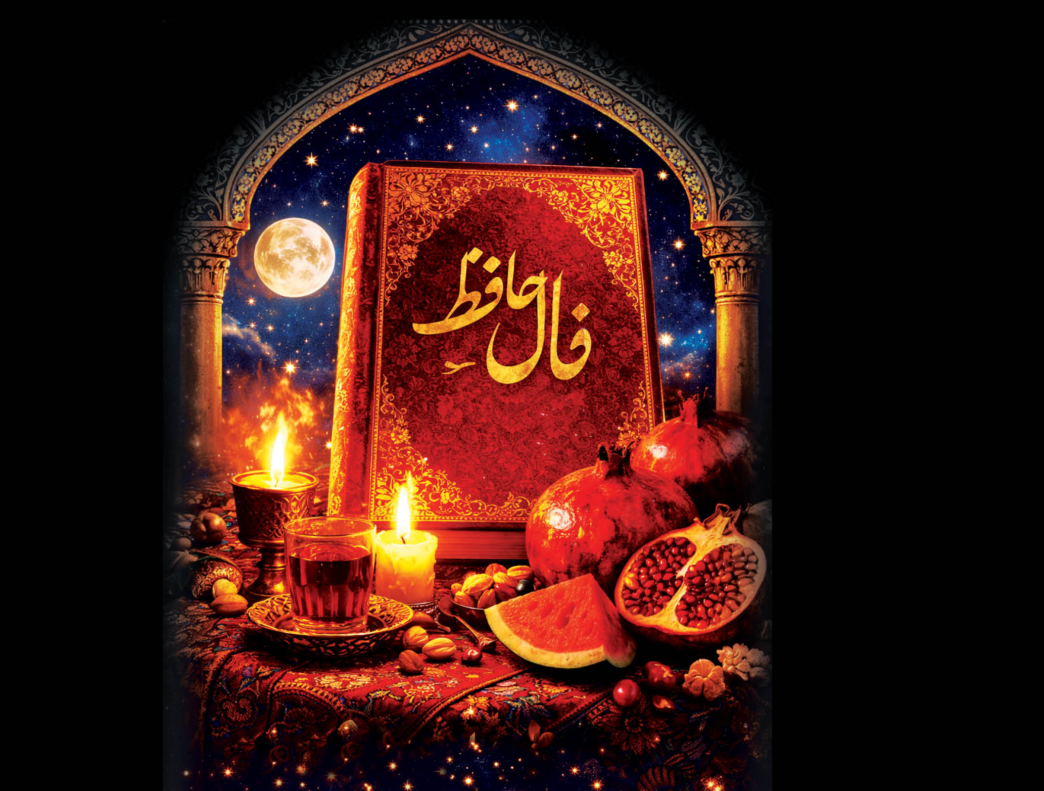 شب یلدا و فال حافظ‌ ‌ با سنتِ ایرانی پیوند خورده است