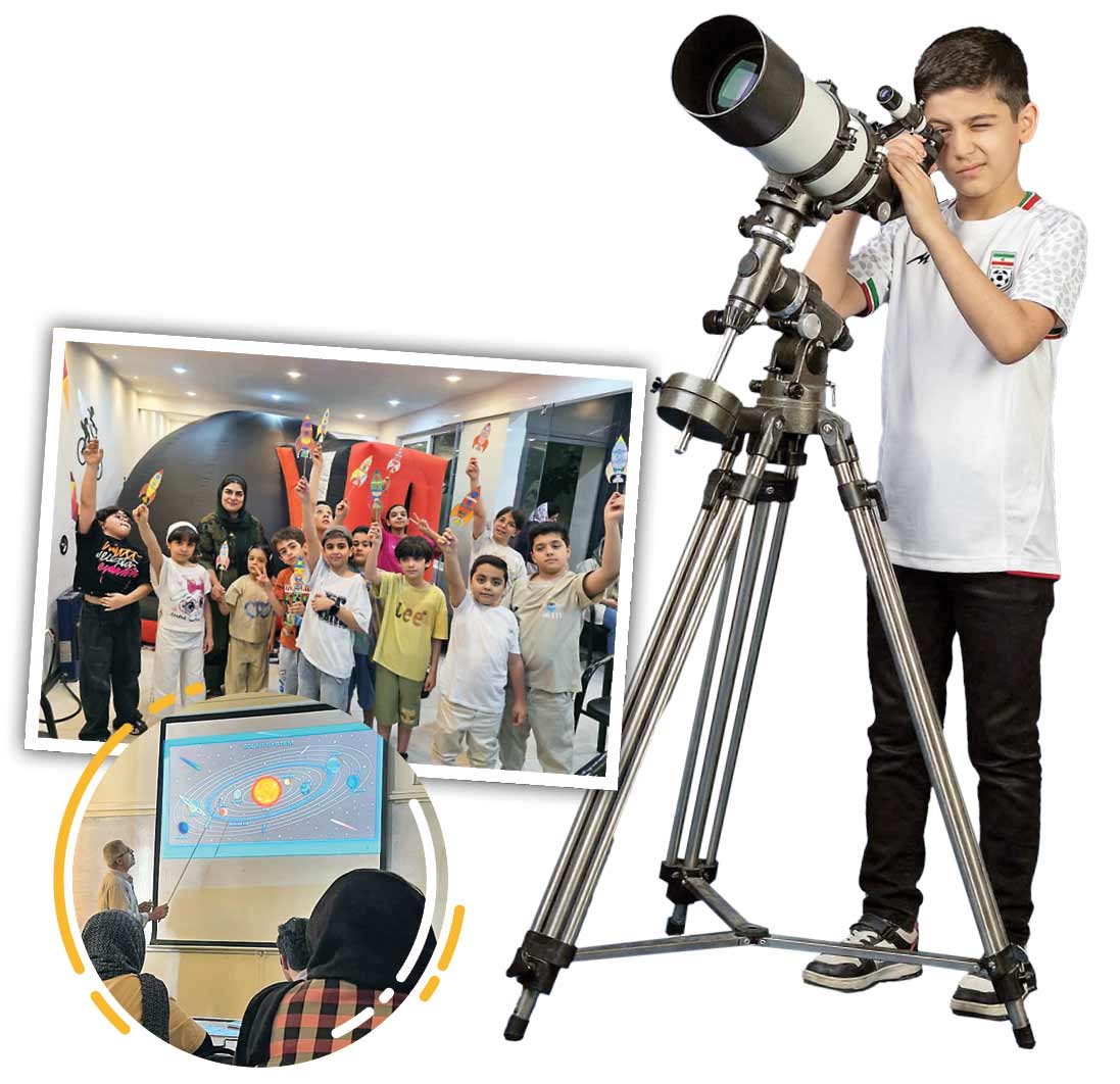 درخشش نجومی ایران